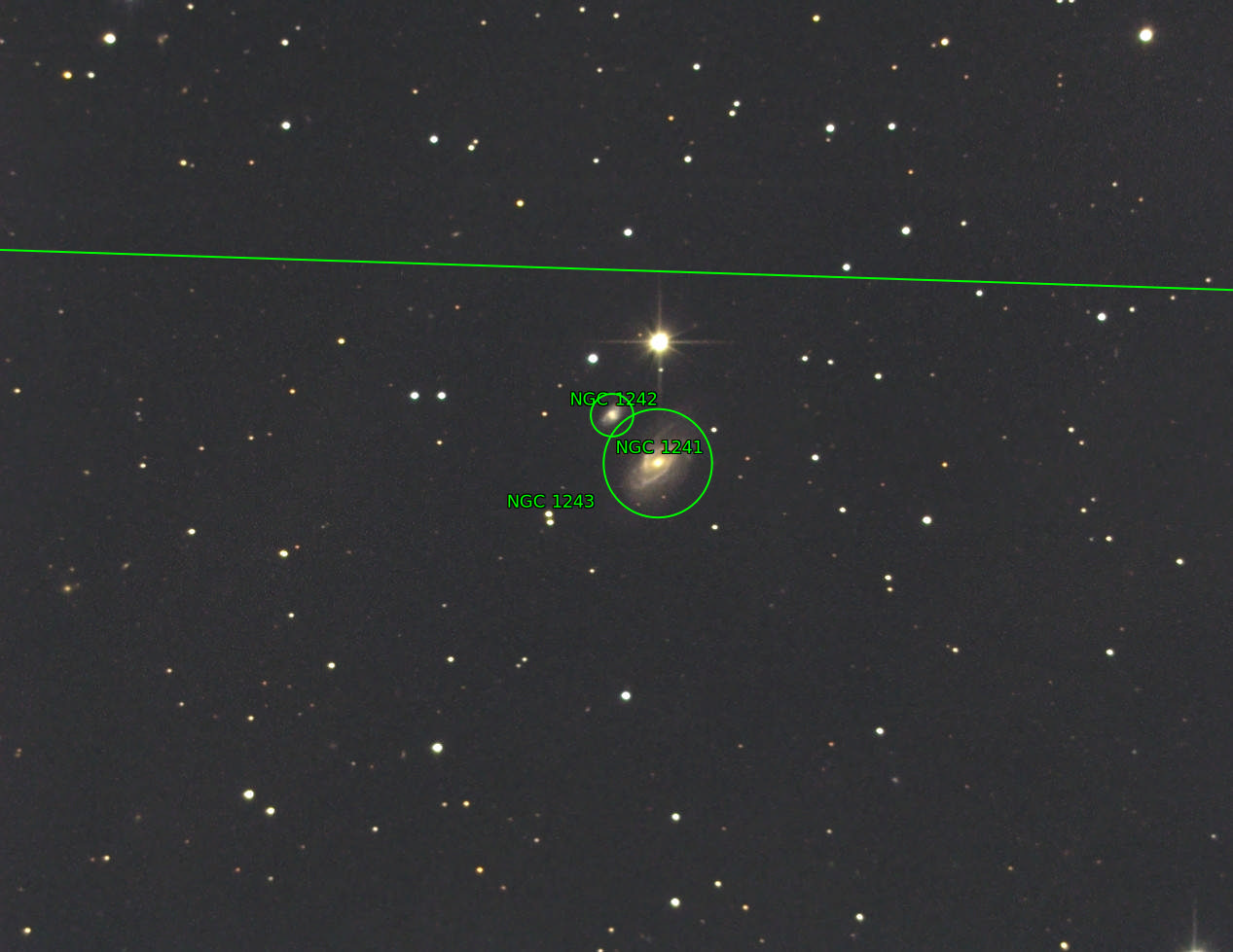 Sternkarten-Overlay (Astrometry.net)