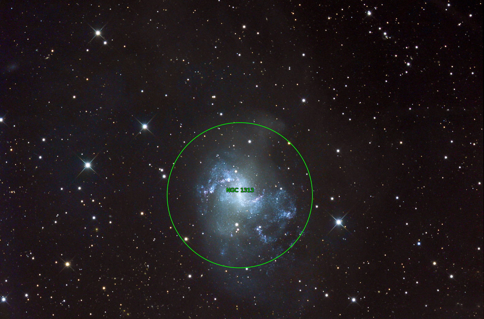 Sternkarten-Overlay (Astrometry.net)