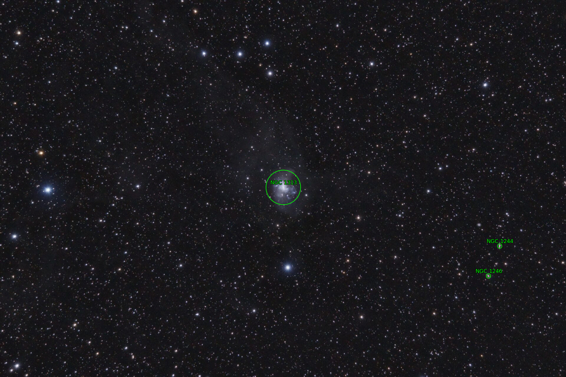 Sternkarten-Overlay (Astrometry.net)