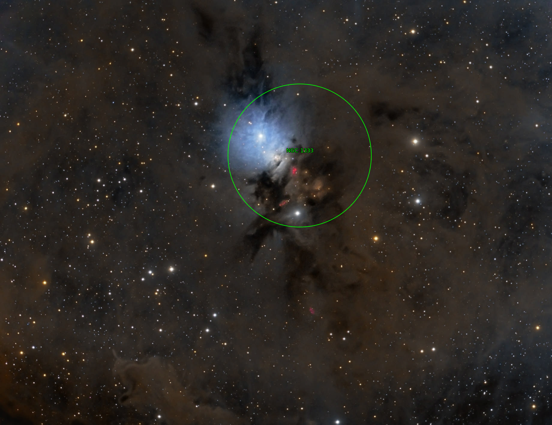 Sternkarten-Overlay (Astrometry.net)