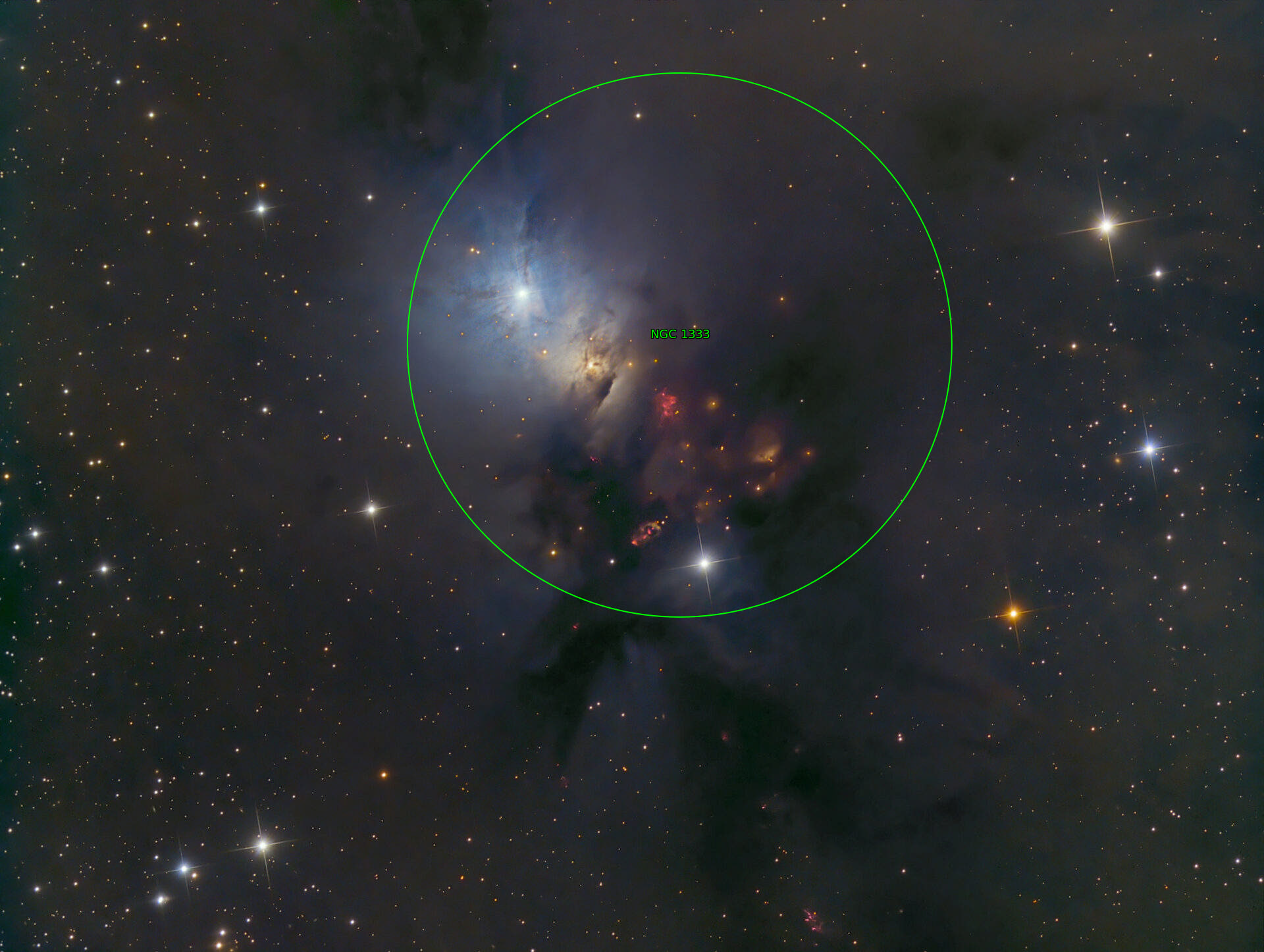 Sternkarten-Overlay (Astrometry.net)