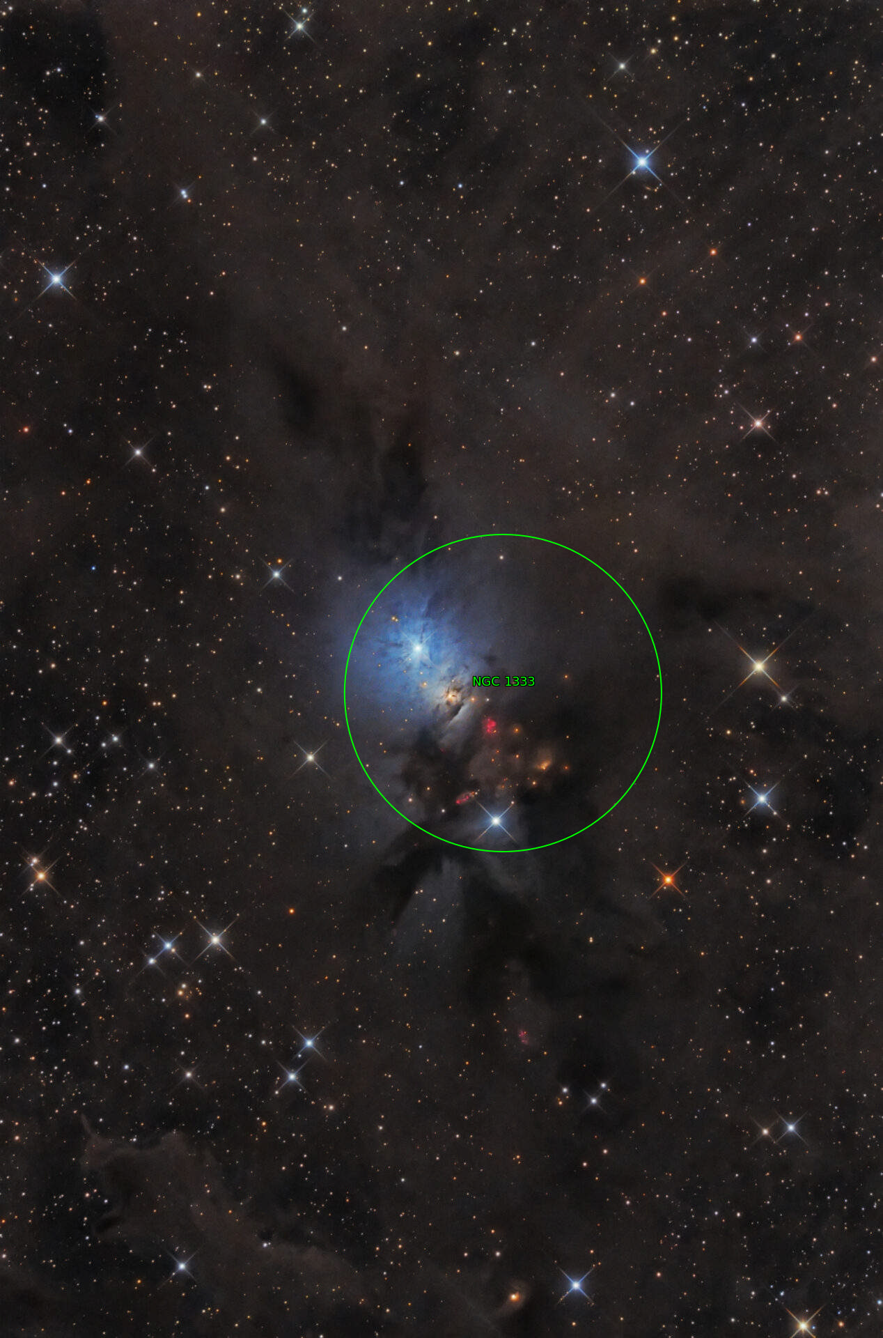 Sternkarten-Overlay (Astrometry.net)