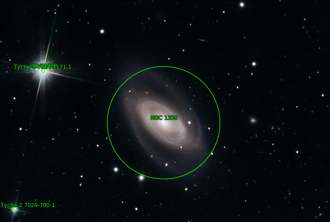 Sternkarten-Overlay (Astrometry.net)