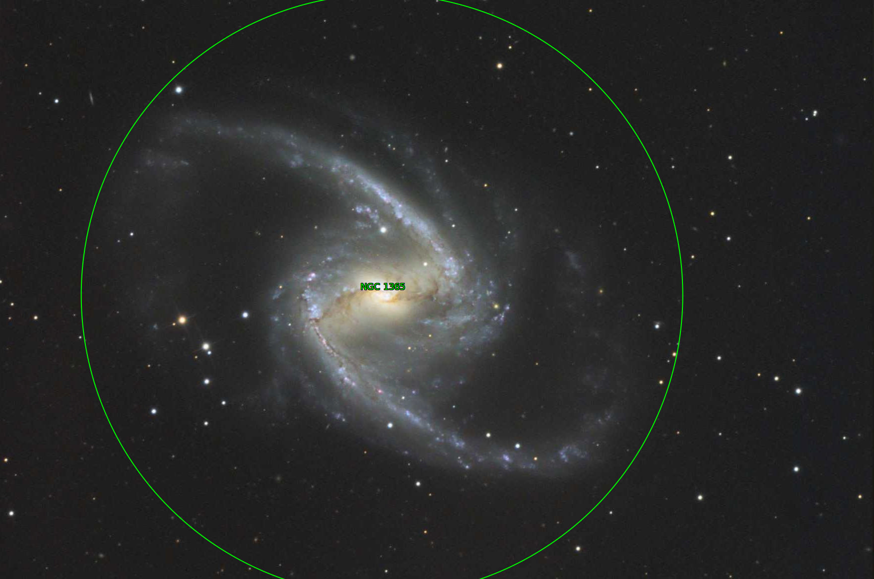 Sternkarten-Overlay (Astrometry.net)