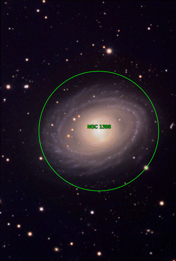 Sternkarten-Overlay (Astrometry.net)