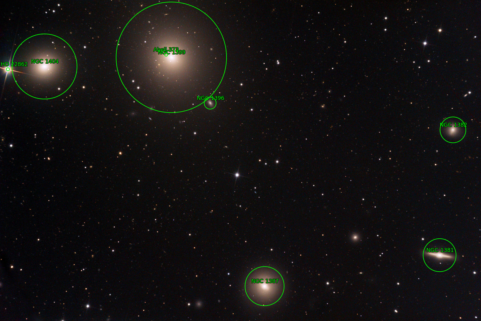Sternkarten-Overlay (Astrometry.net)