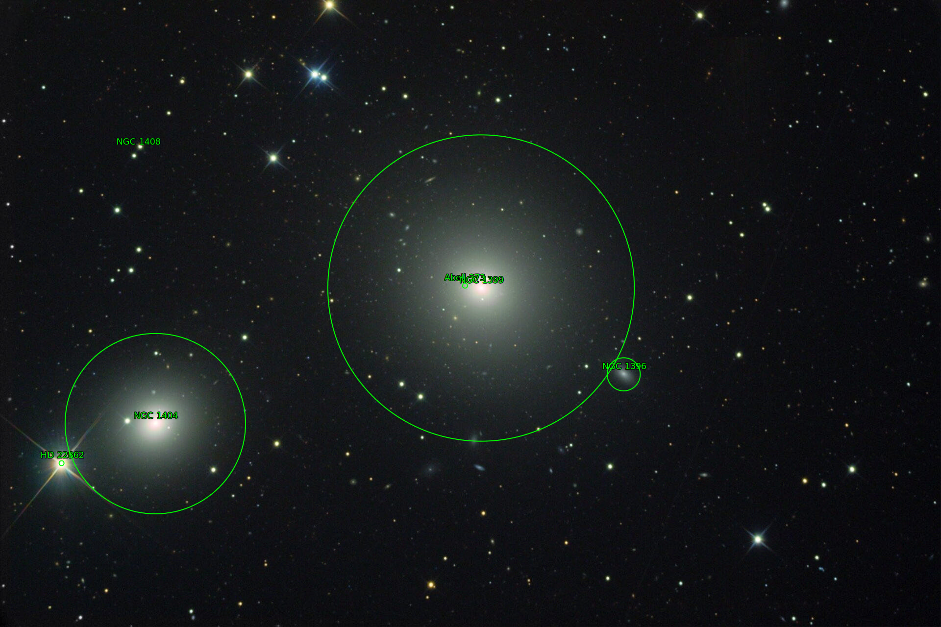 Sternkarten-Overlay (Astrometry.net)