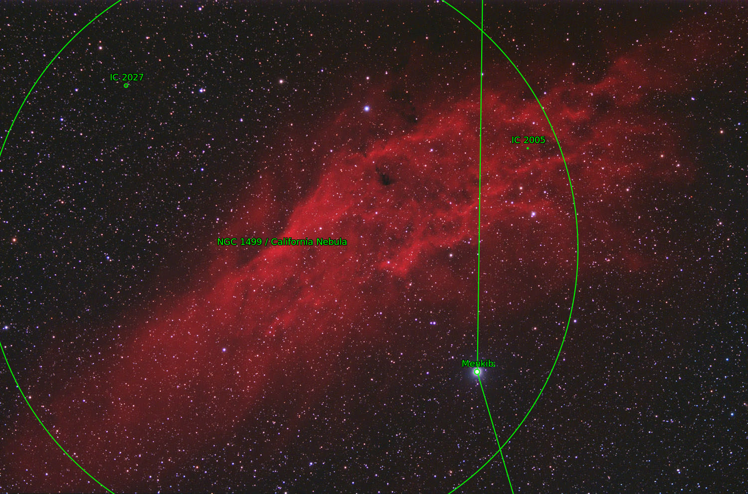 Sternkarten-Overlay (Astrometry.net)