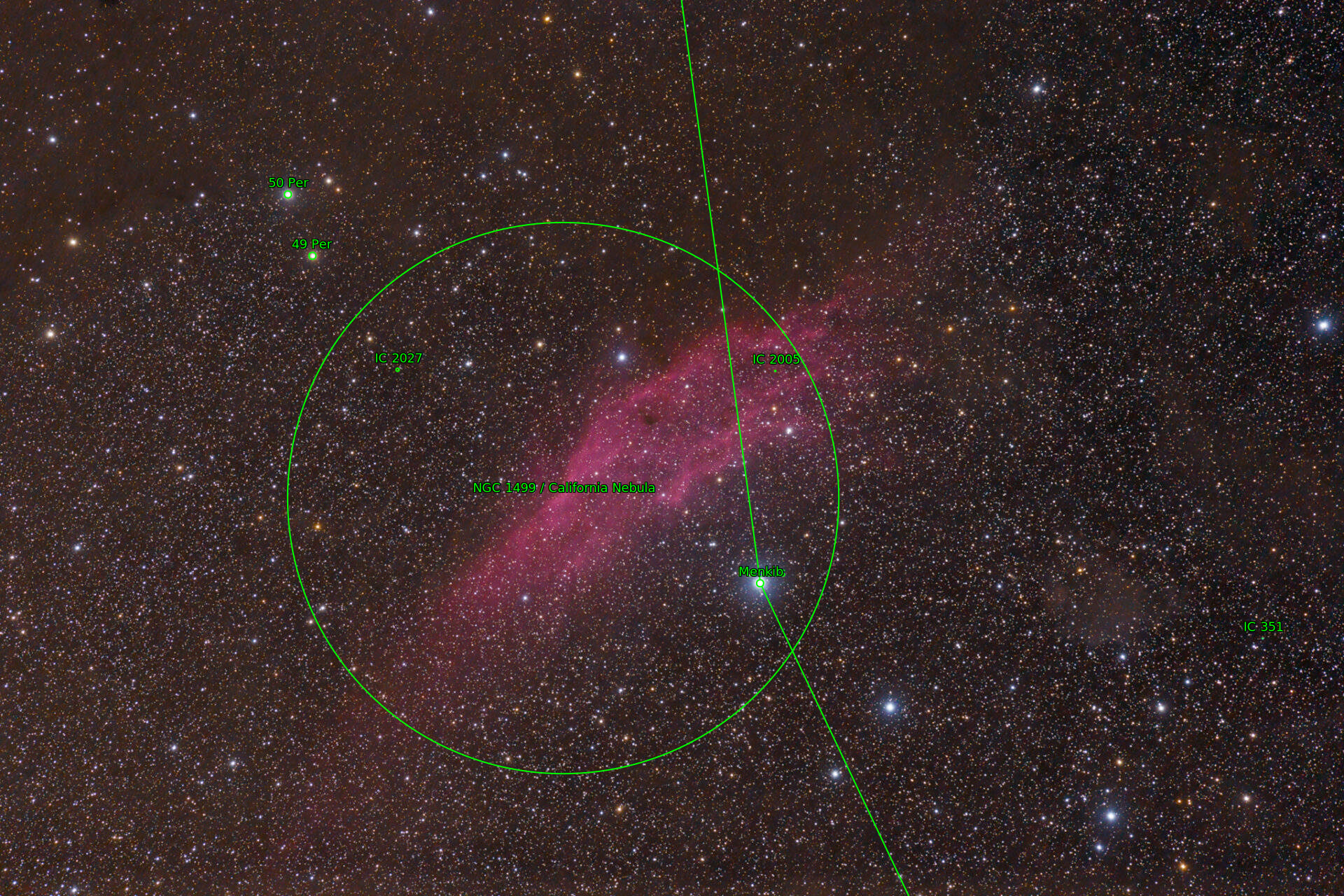 Sternkarten-Overlay (Astrometry.net)