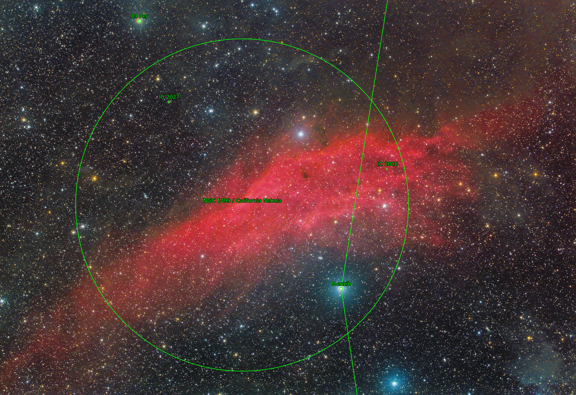Sternkarten-Overlay (Astrometry.net)