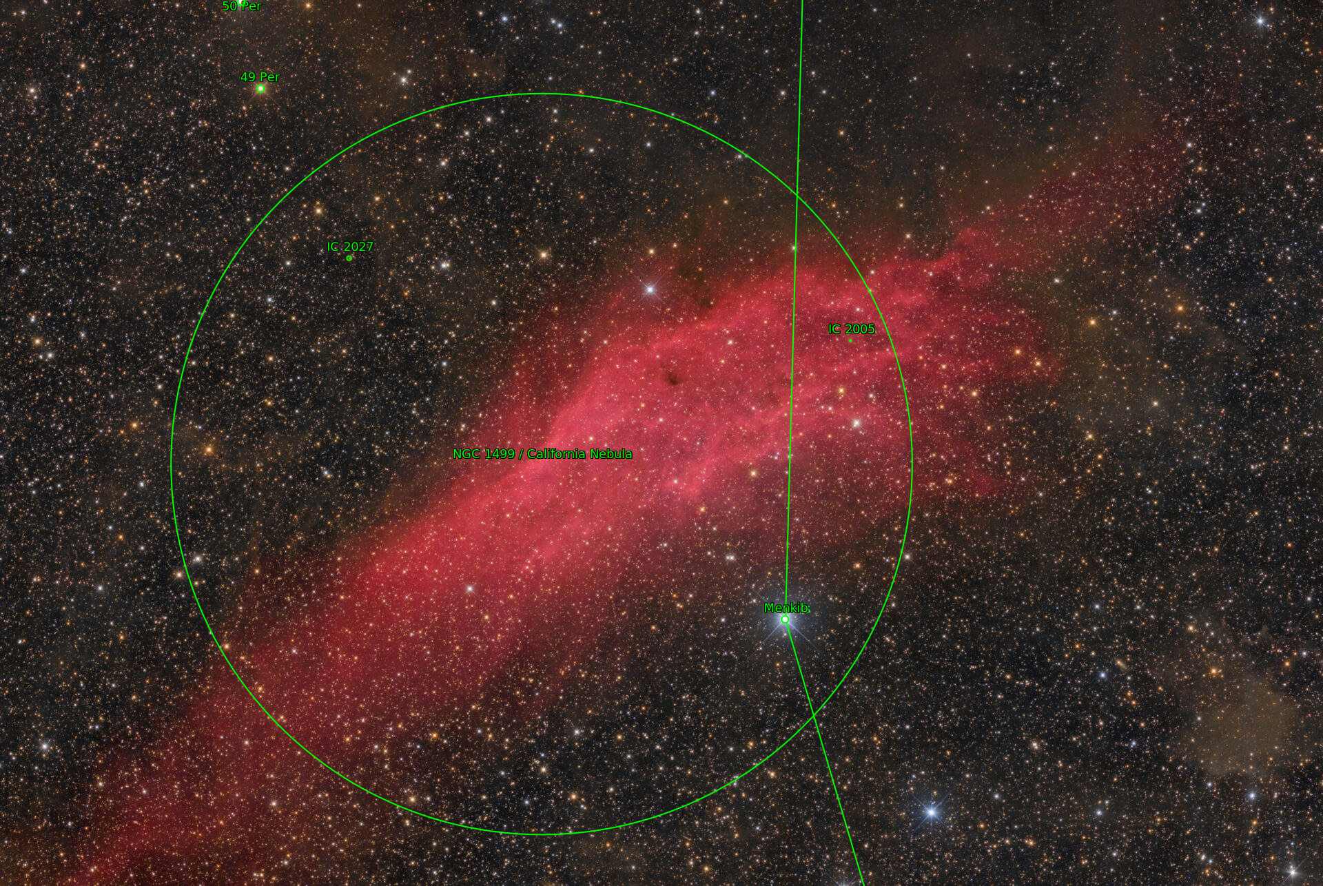 Sternkarten-Overlay (Astrometry.net)