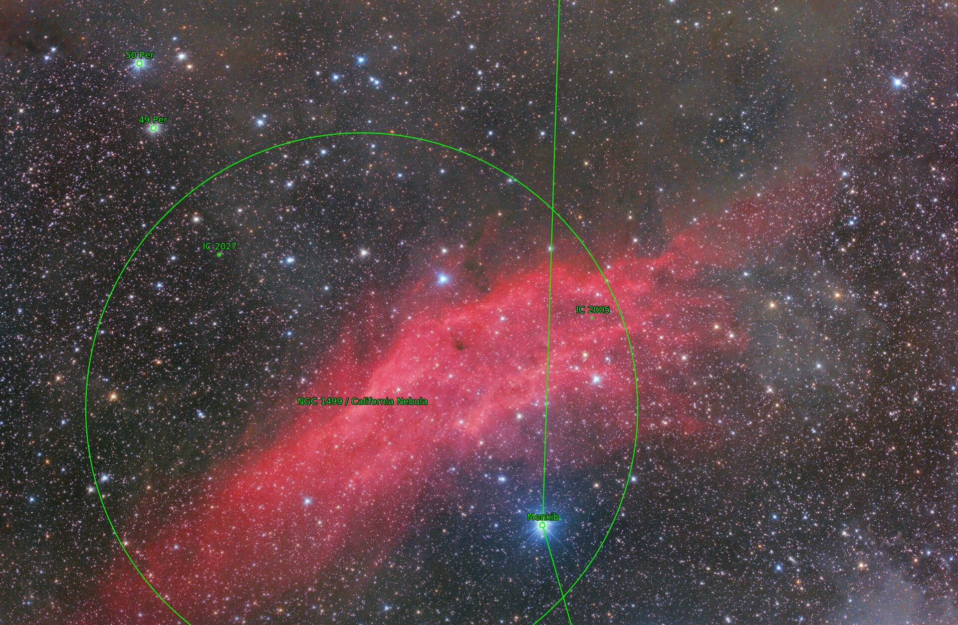 Sternkarten-Overlay (Astrometry.net)
