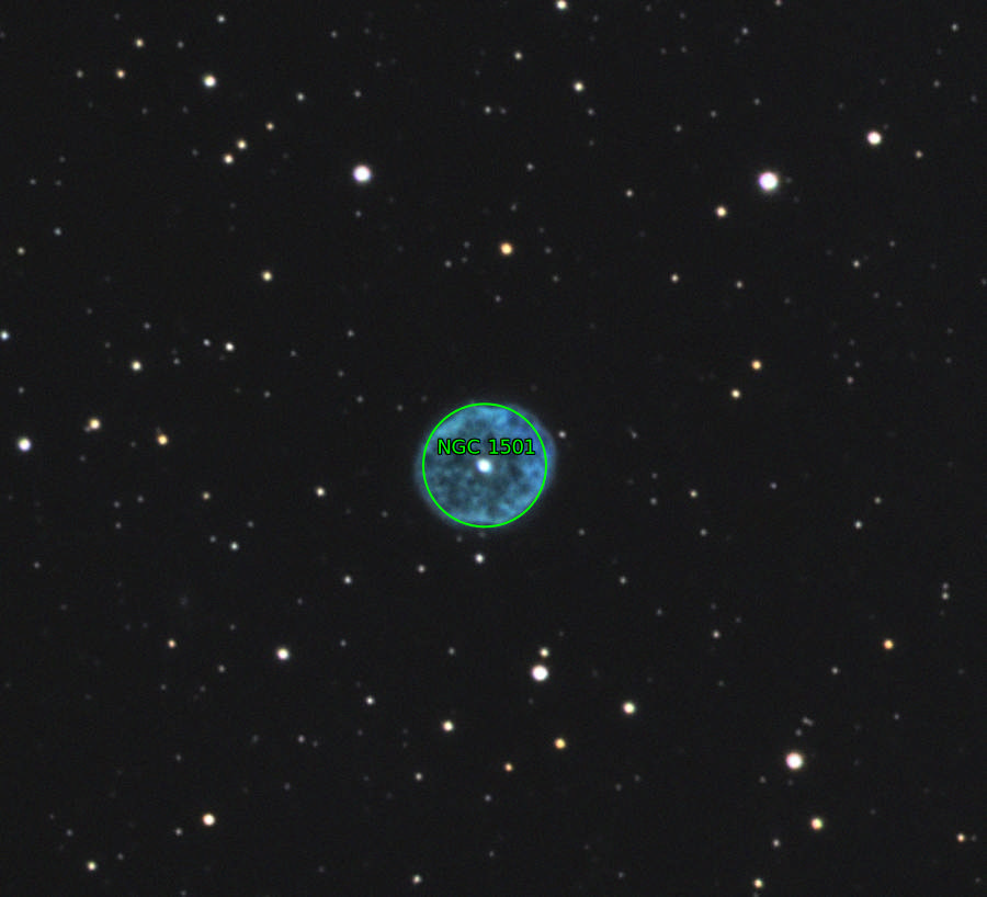 Sternkarten-Overlay (Astrometry.net)