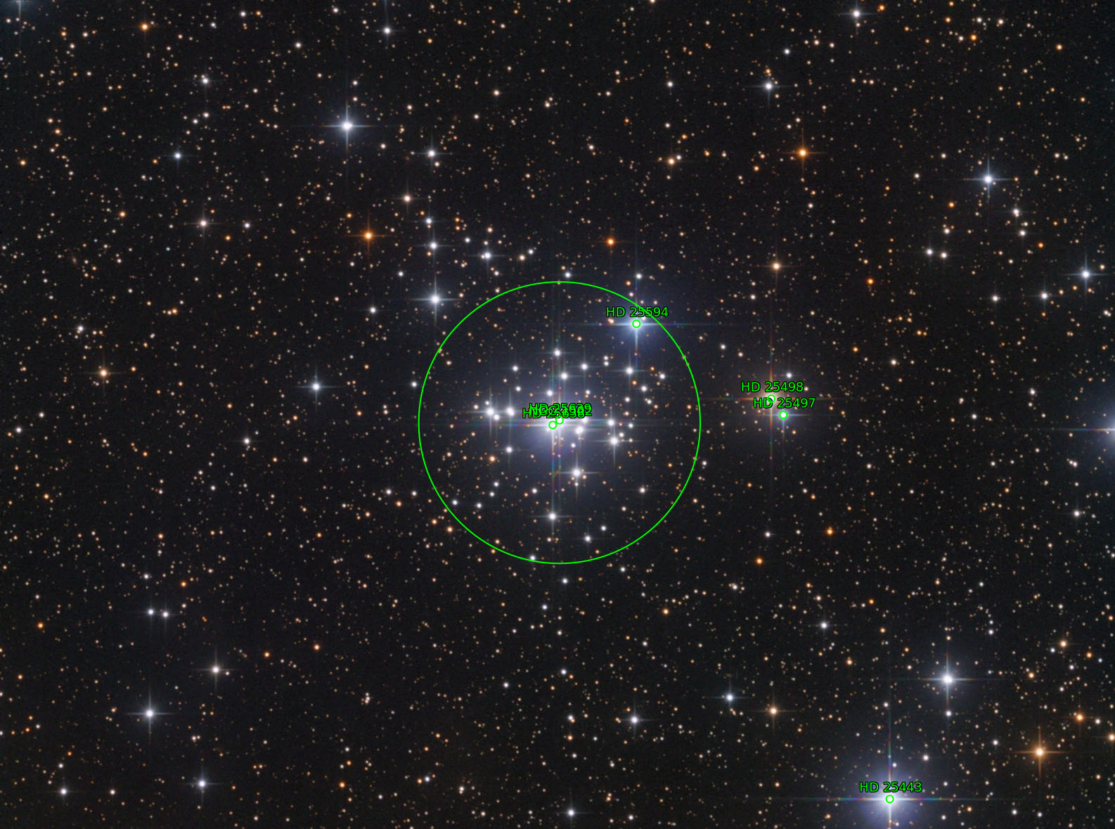 Sternkarten-Overlay (Astrometry.net)