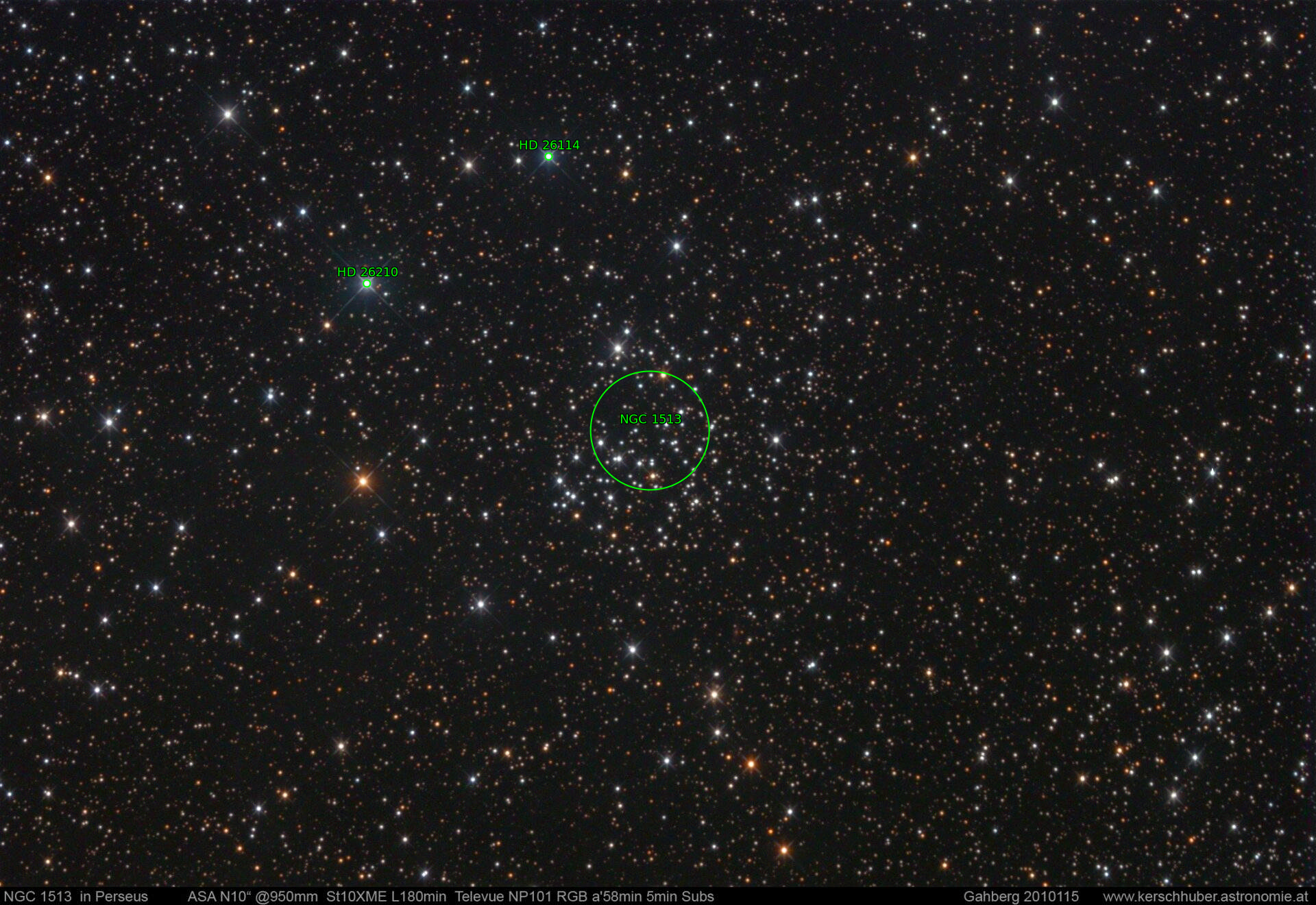 Sternkarten-Overlay (Astrometry.net)