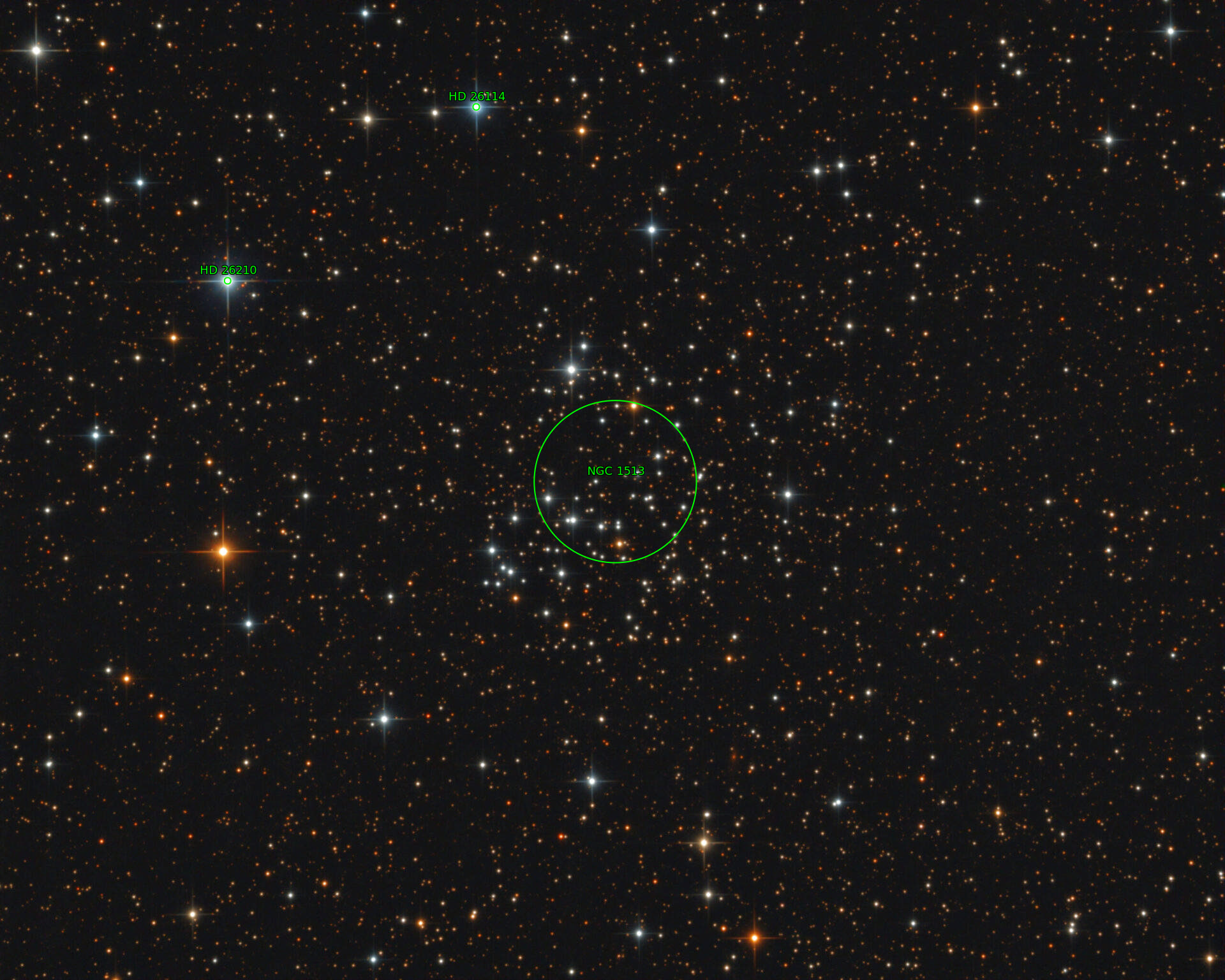 Sternkarten-Overlay (Astrometry.net)