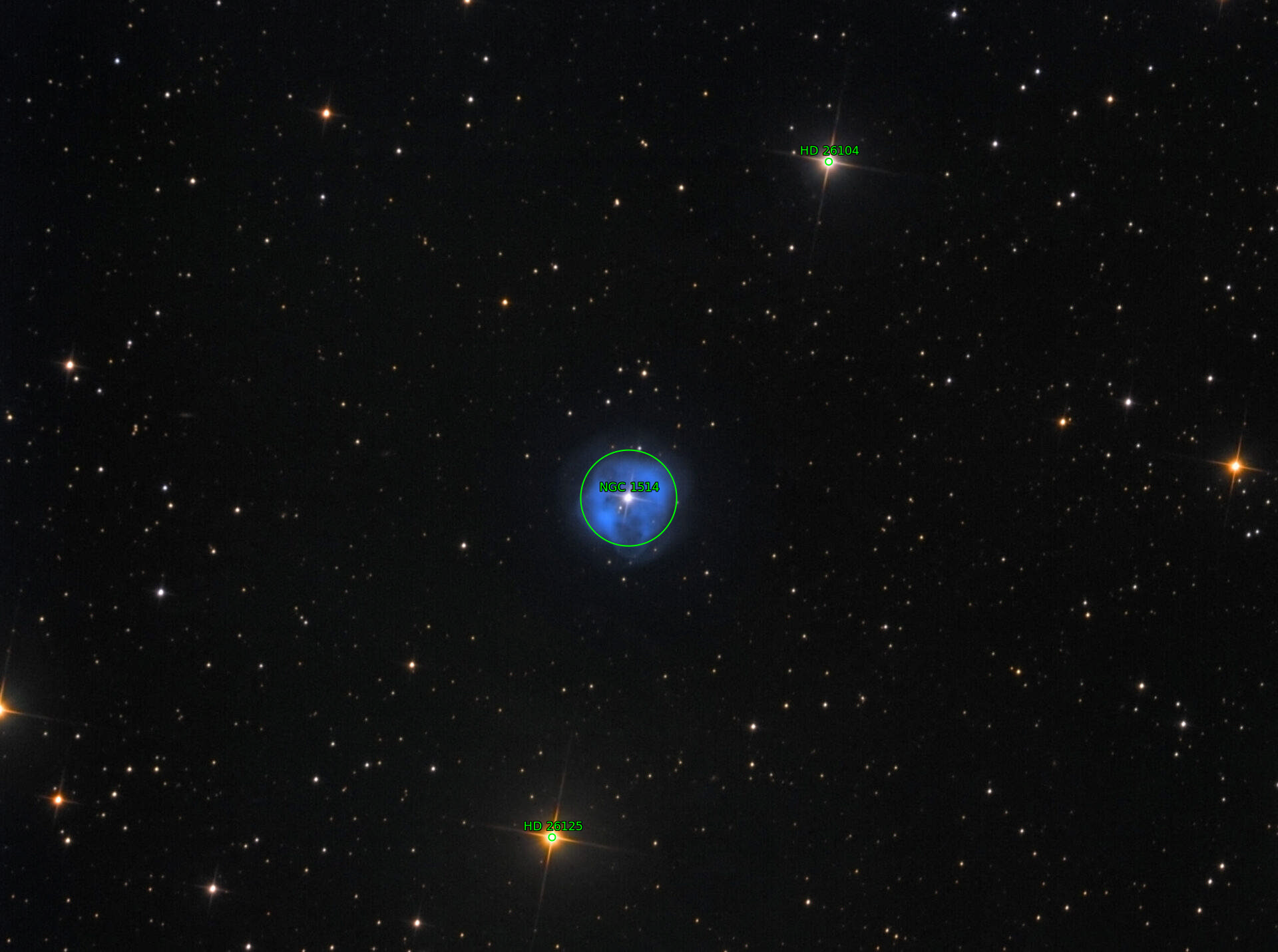 Sternkarten-Overlay (Astrometry.net)
