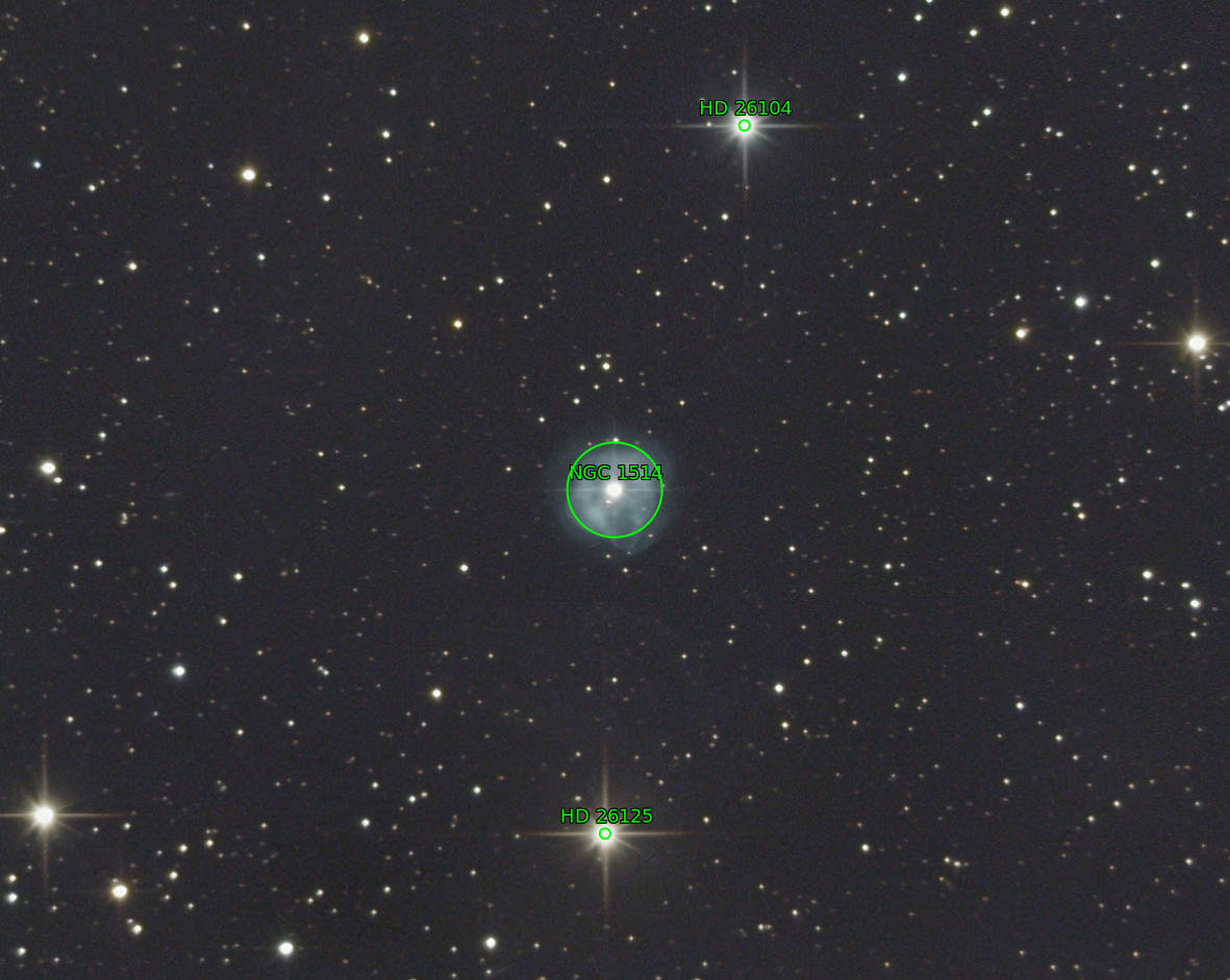 Sternkarten-Overlay (Astrometry.net)
