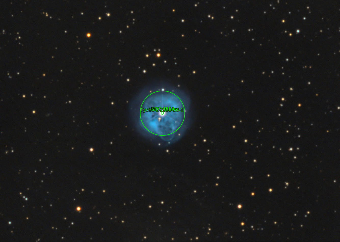 Sternkarten-Overlay (Astrometry.net)