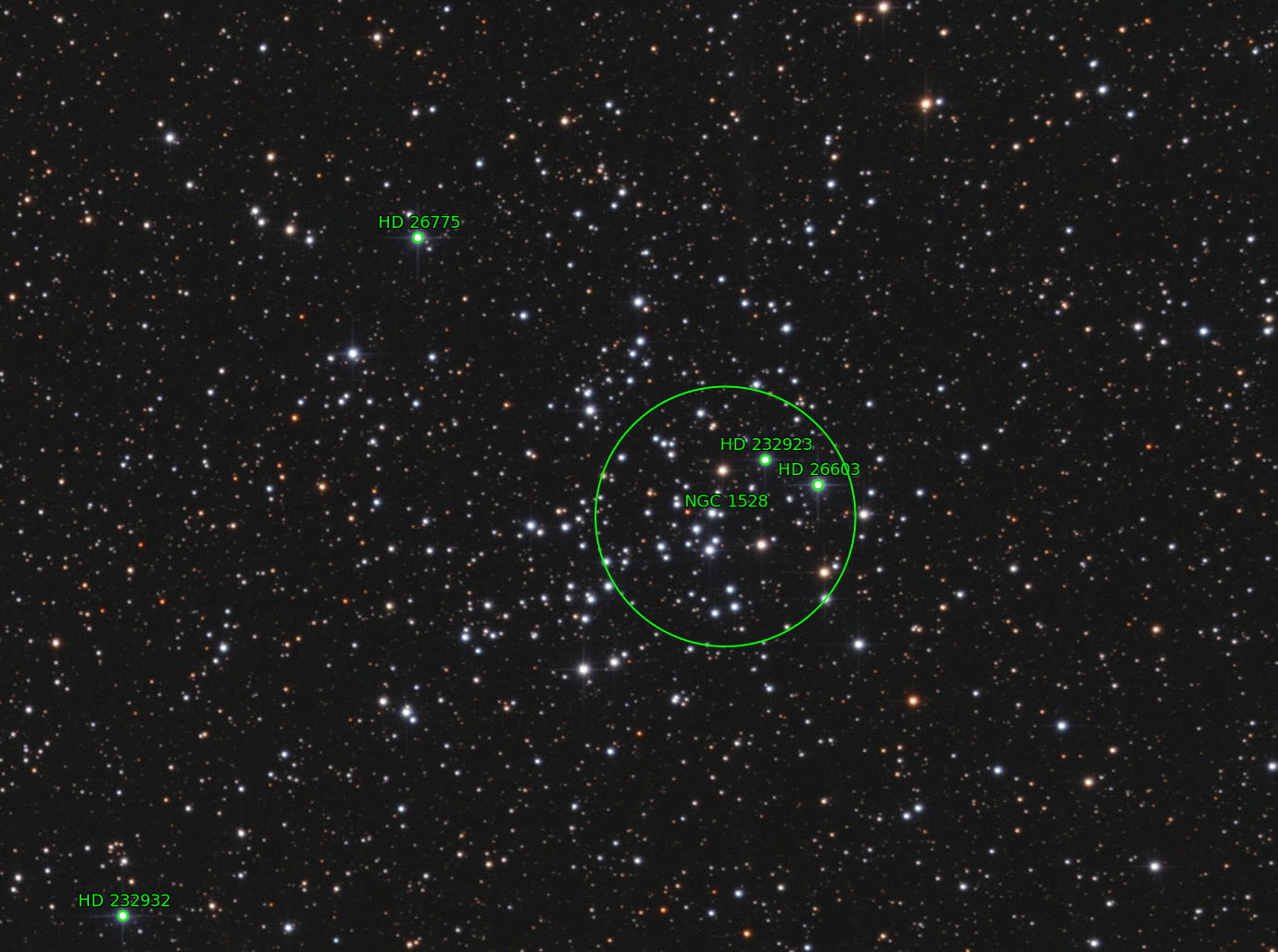 Sternkarten-Overlay (Astrometry.net)