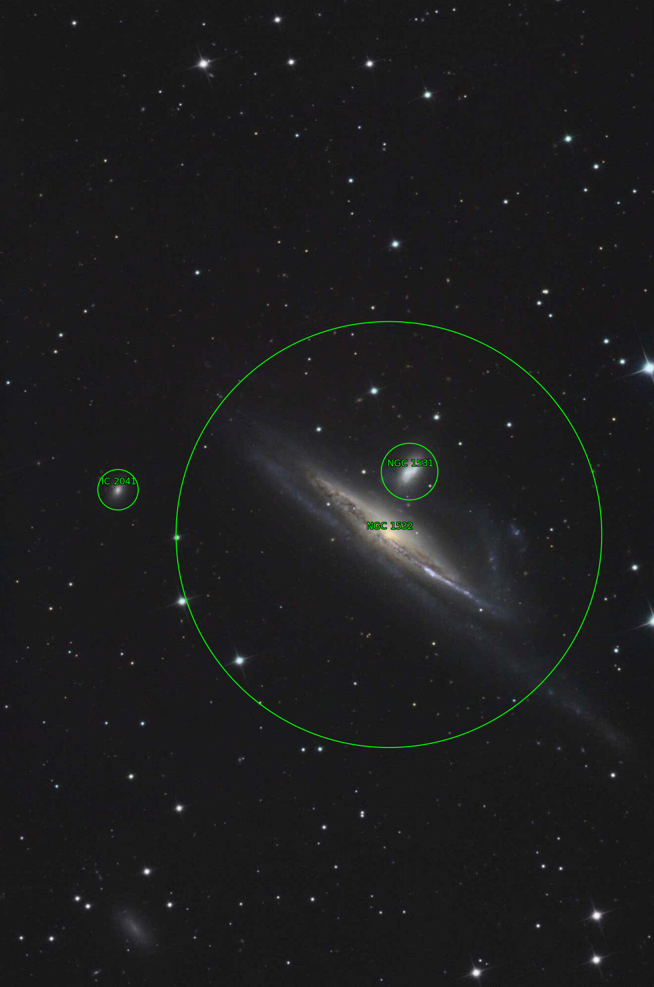 Sternkarten-Overlay (Astrometry.net)