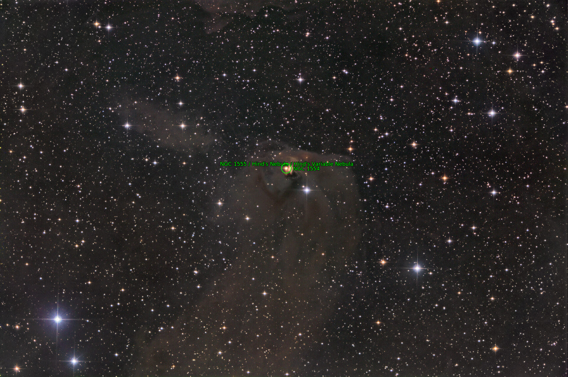 Sternkarten-Overlay (Astrometry.net)