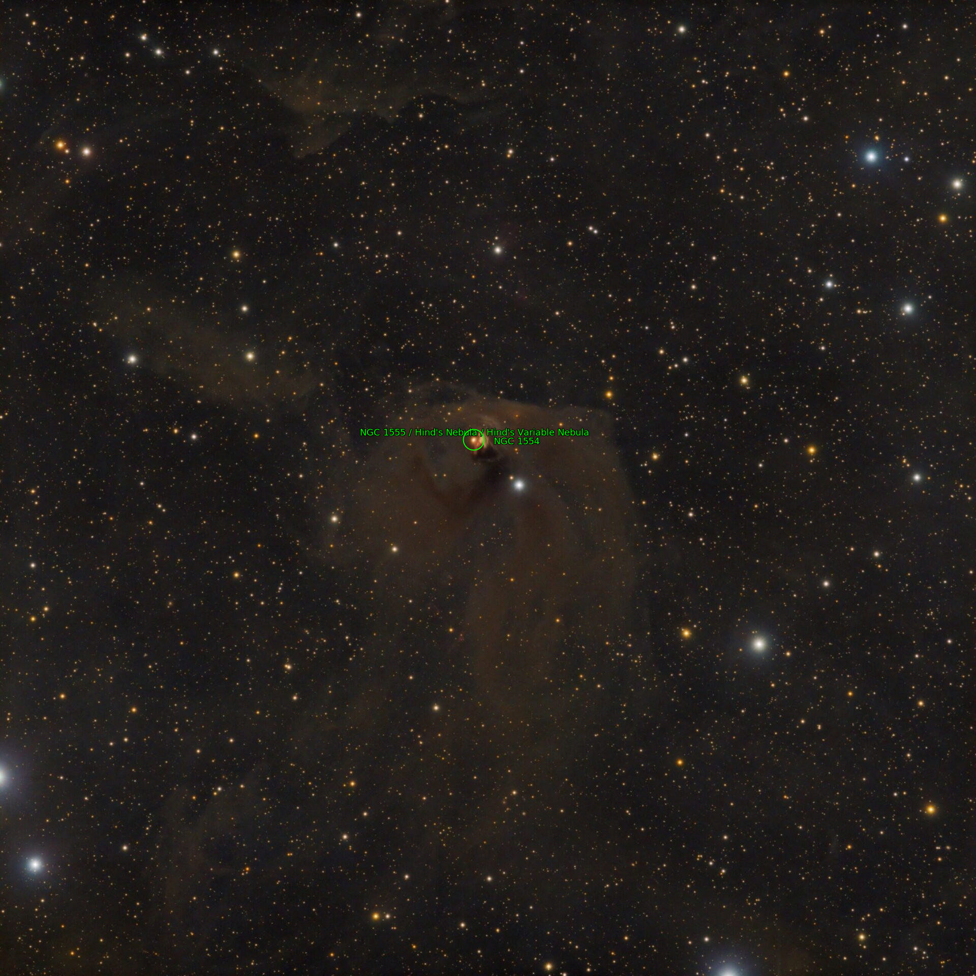 Sternkarten-Overlay (Astrometry.net)