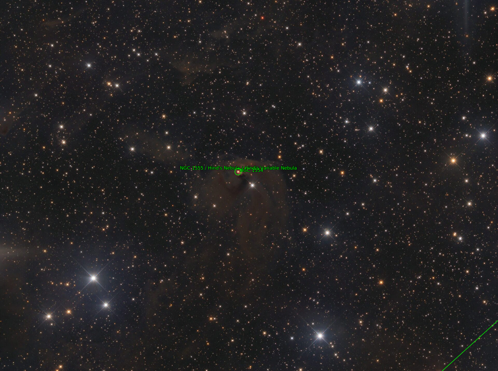 Sternkarten-Overlay (Astrometry.net)