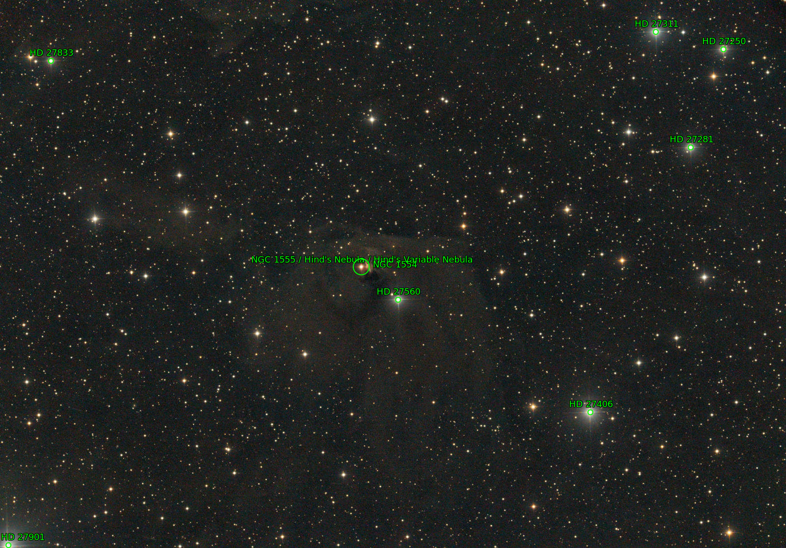 Sternkarten-Overlay (Astrometry.net)