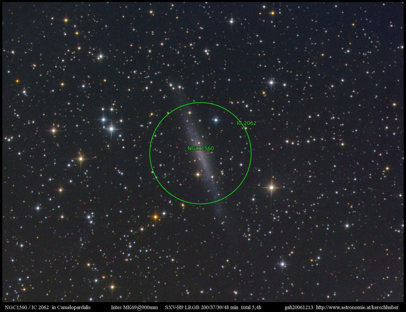 Sternkarten-Overlay (Astrometry.net)
