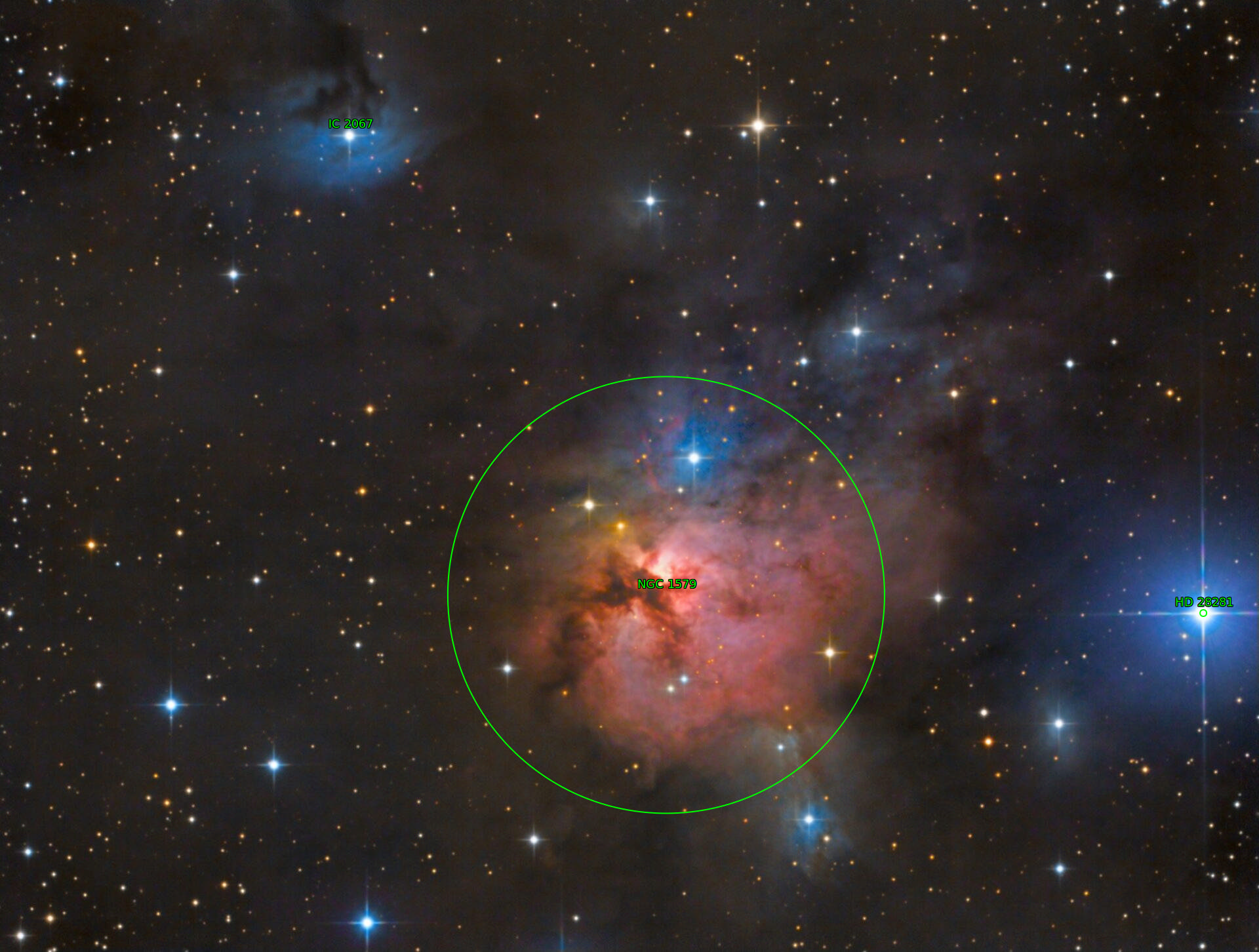 Sternkarten-Overlay (Astrometry.net)