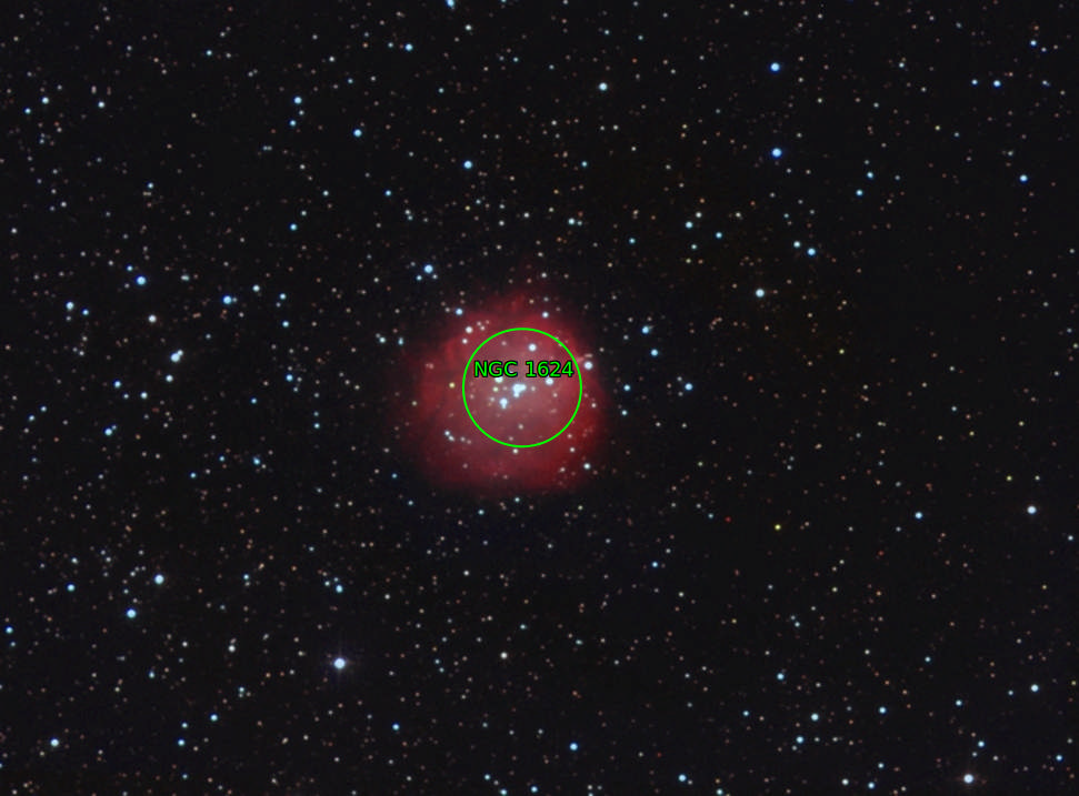 Sternkarten-Overlay (Astrometry.net)