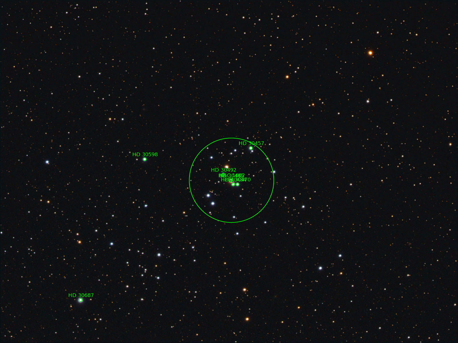 Sternkarten-Overlay (Astrometry.net)