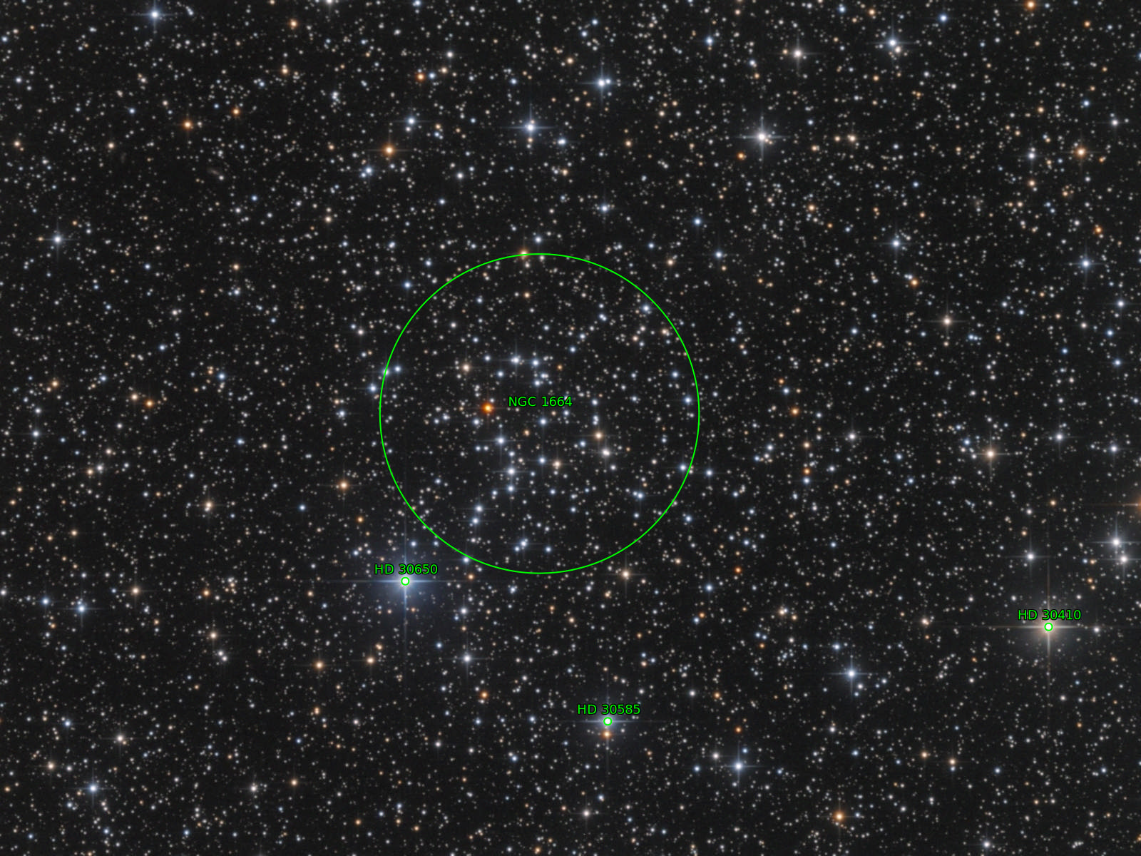Sternkarten-Overlay (Astrometry.net)