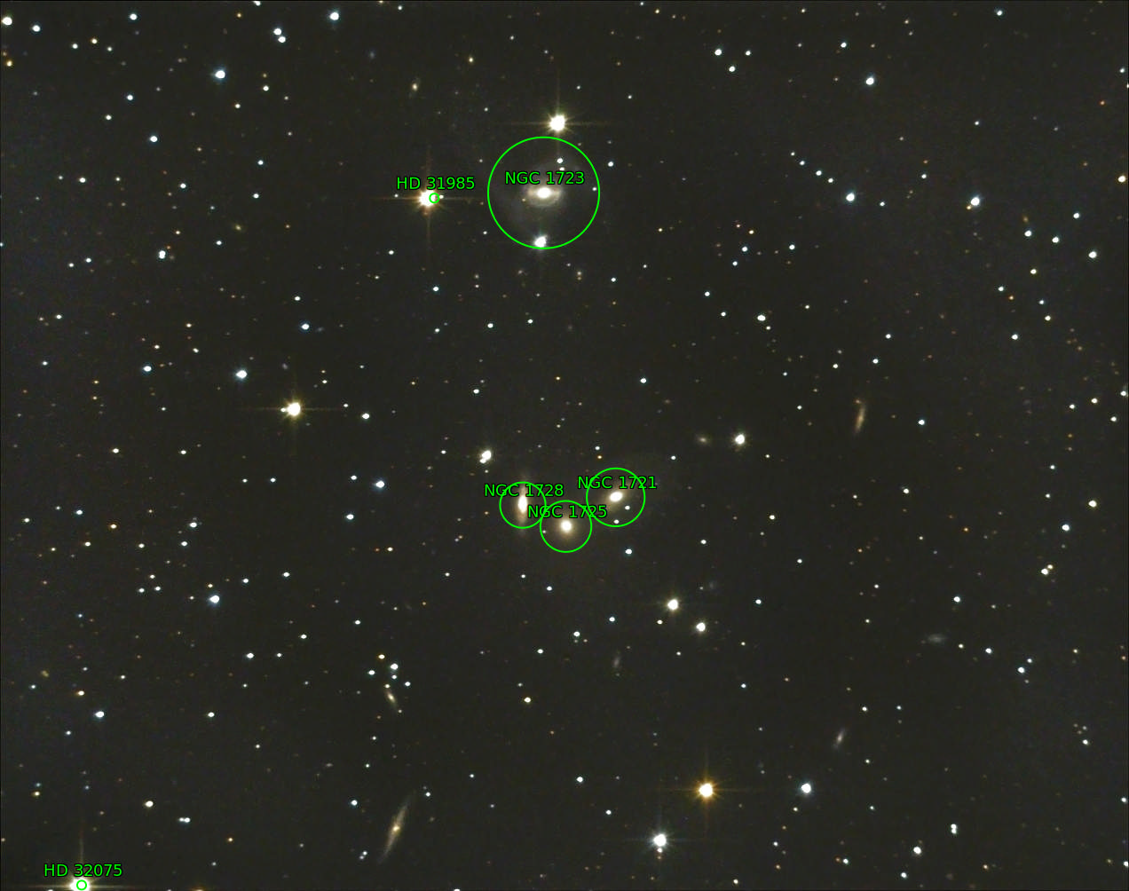 Sternkarten-Overlay (Astrometry.net)