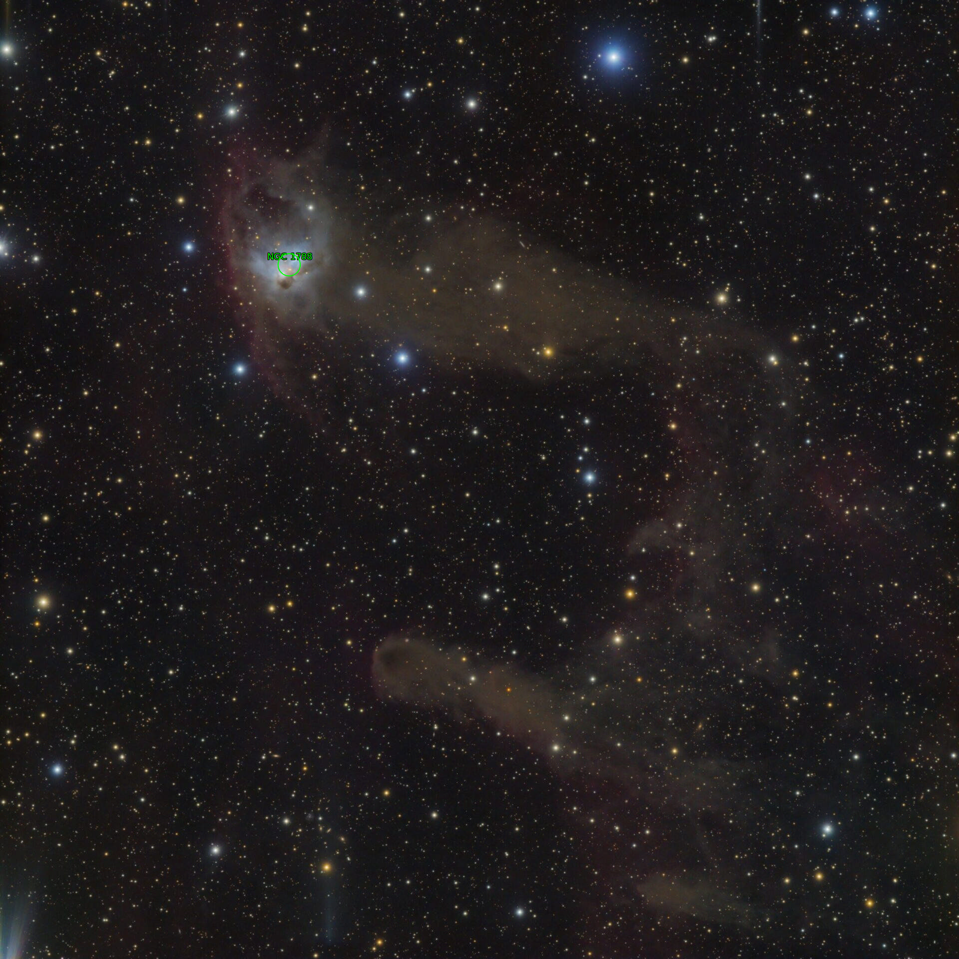 Sternkarten-Overlay (Astrometry.net)