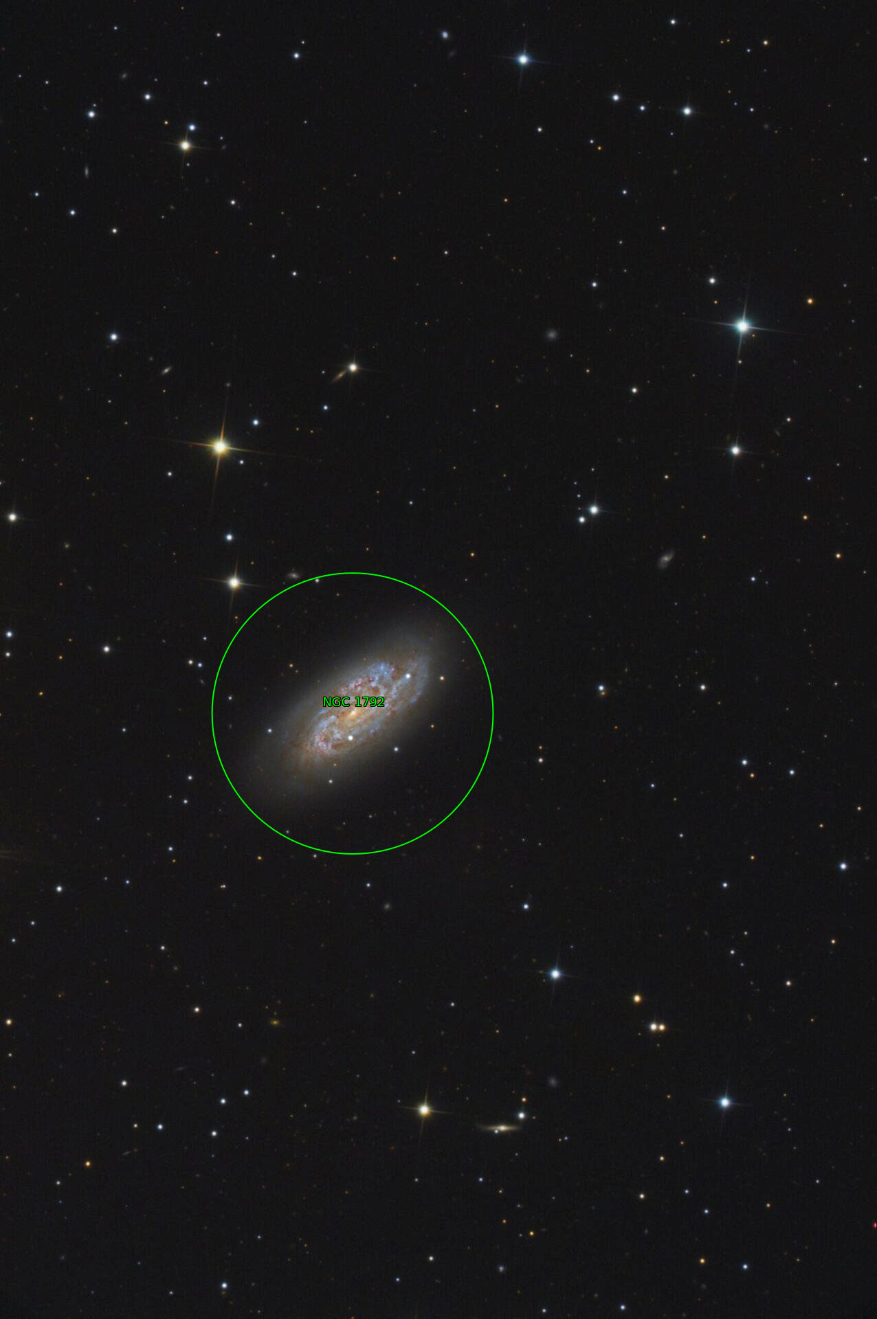 Sternkarten-Overlay (Astrometry.net)