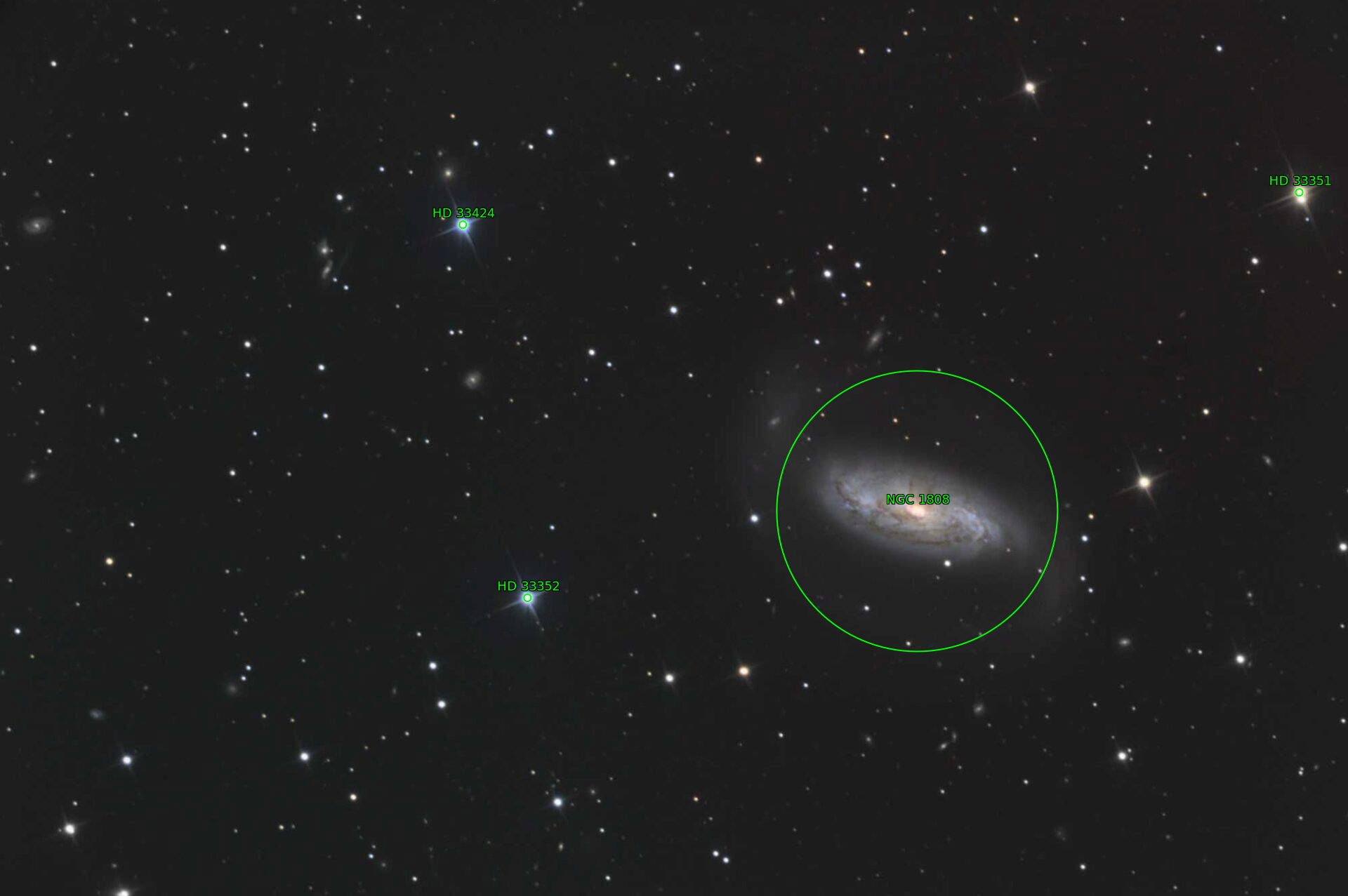 Sternkarten-Overlay (Astrometry.net)