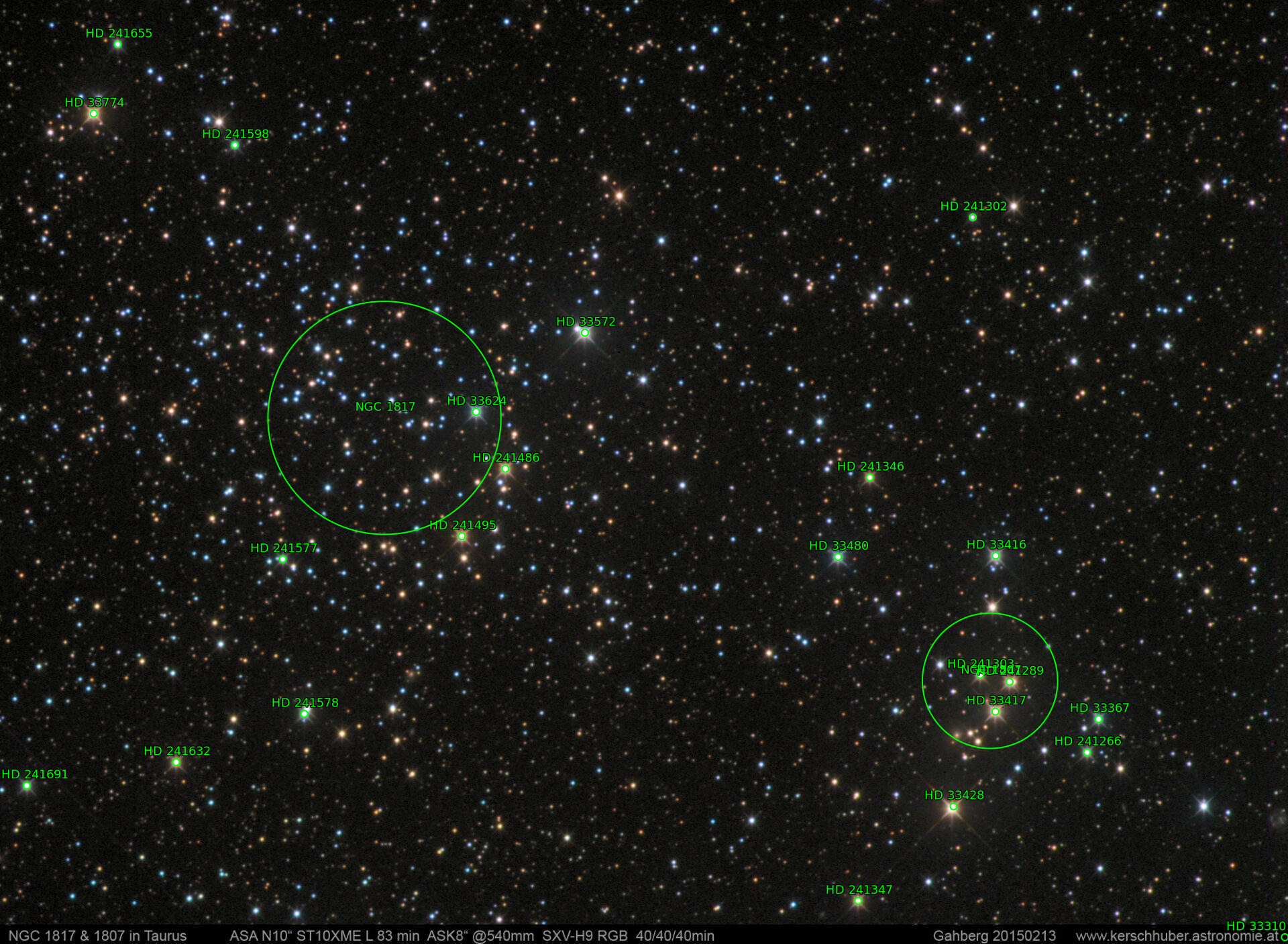 Sternkarten-Overlay (Astrometry.net)