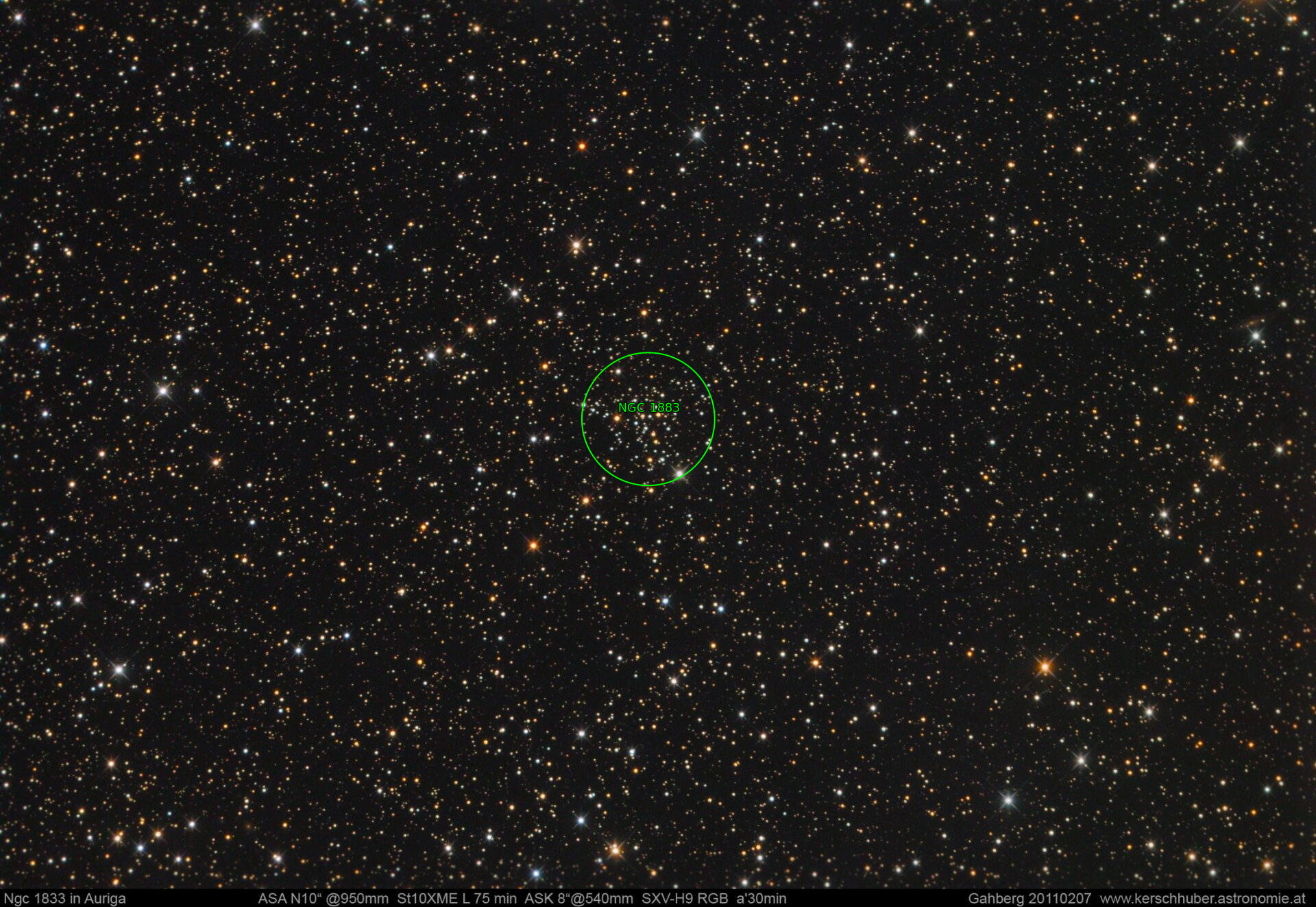Sternkarten-Overlay (Astrometry.net)