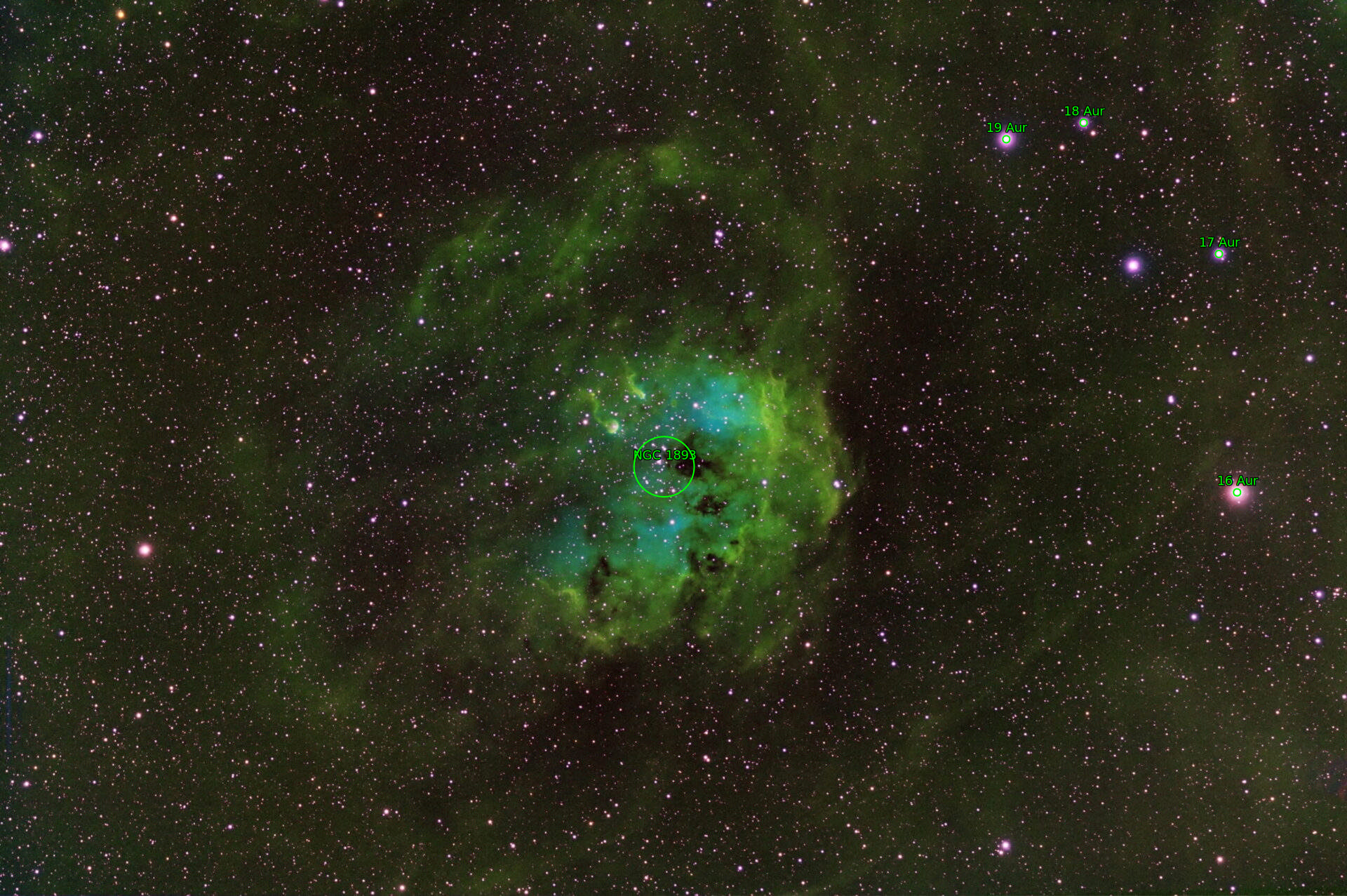 Sternkarten-Overlay (Astrometry.net)