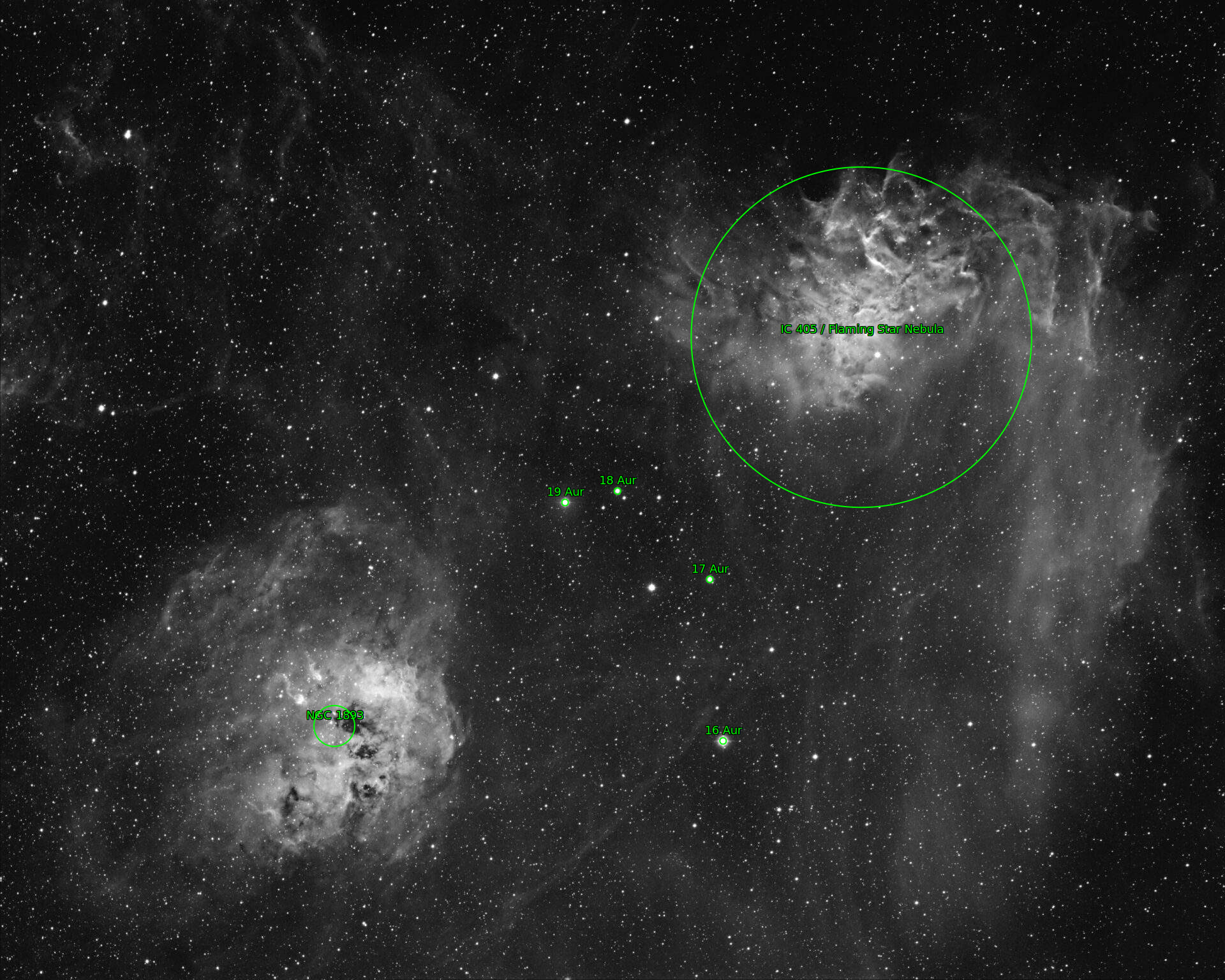 Sternkarten-Overlay (Astrometry.net)