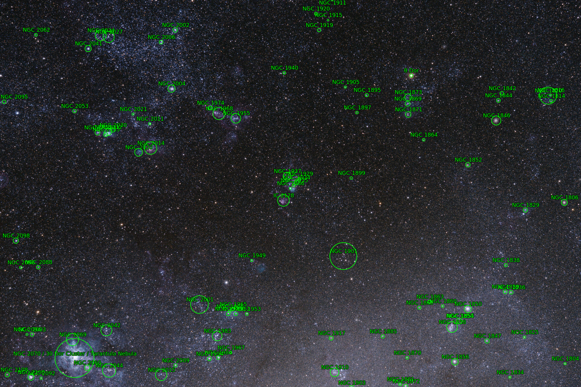 Sternkarten-Overlay (Astrometry.net)