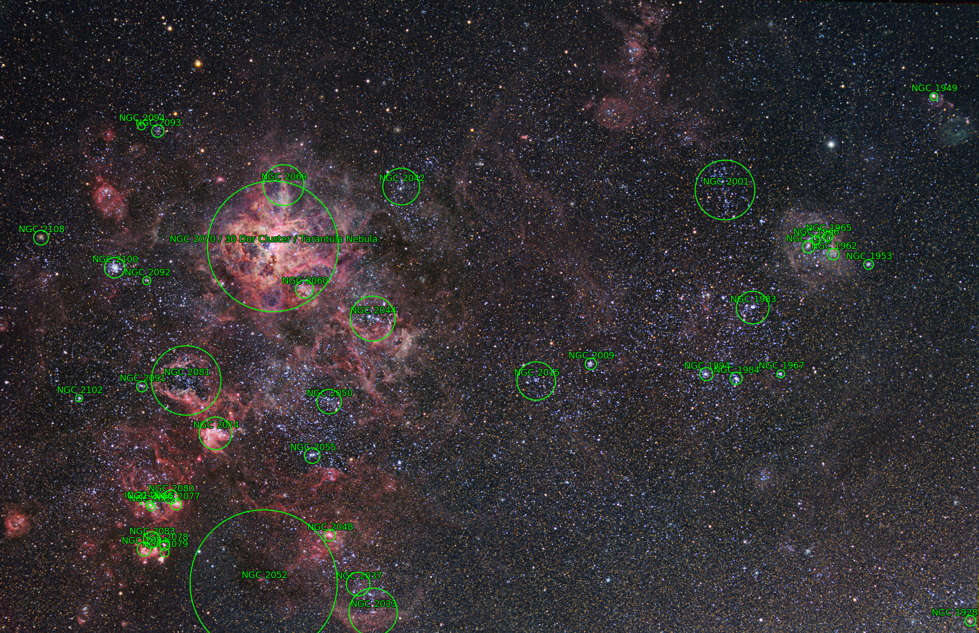 Sternkarten-Overlay (Astrometry.net)