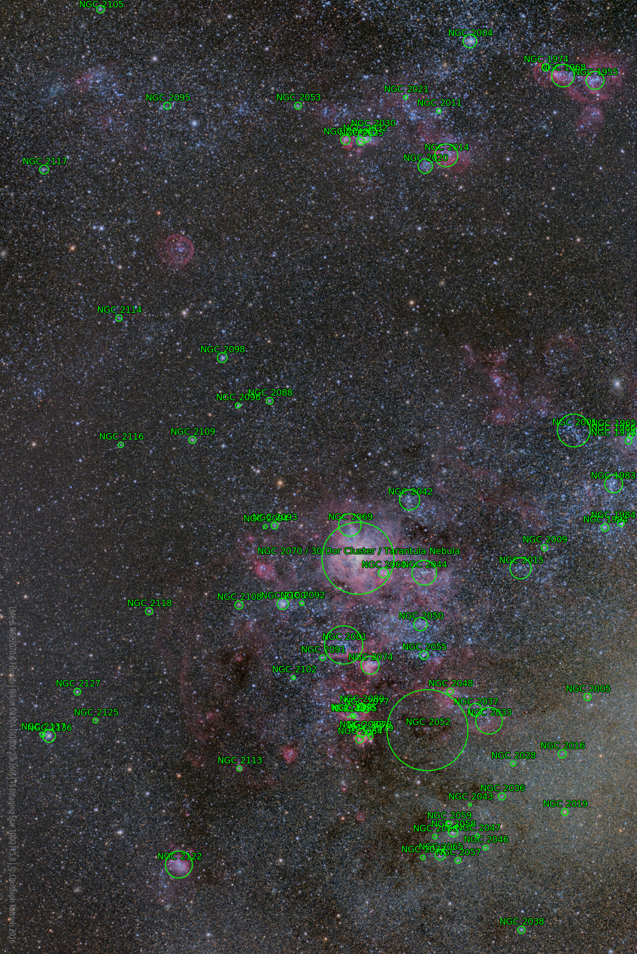 Sternkarten-Overlay (Astrometry.net)