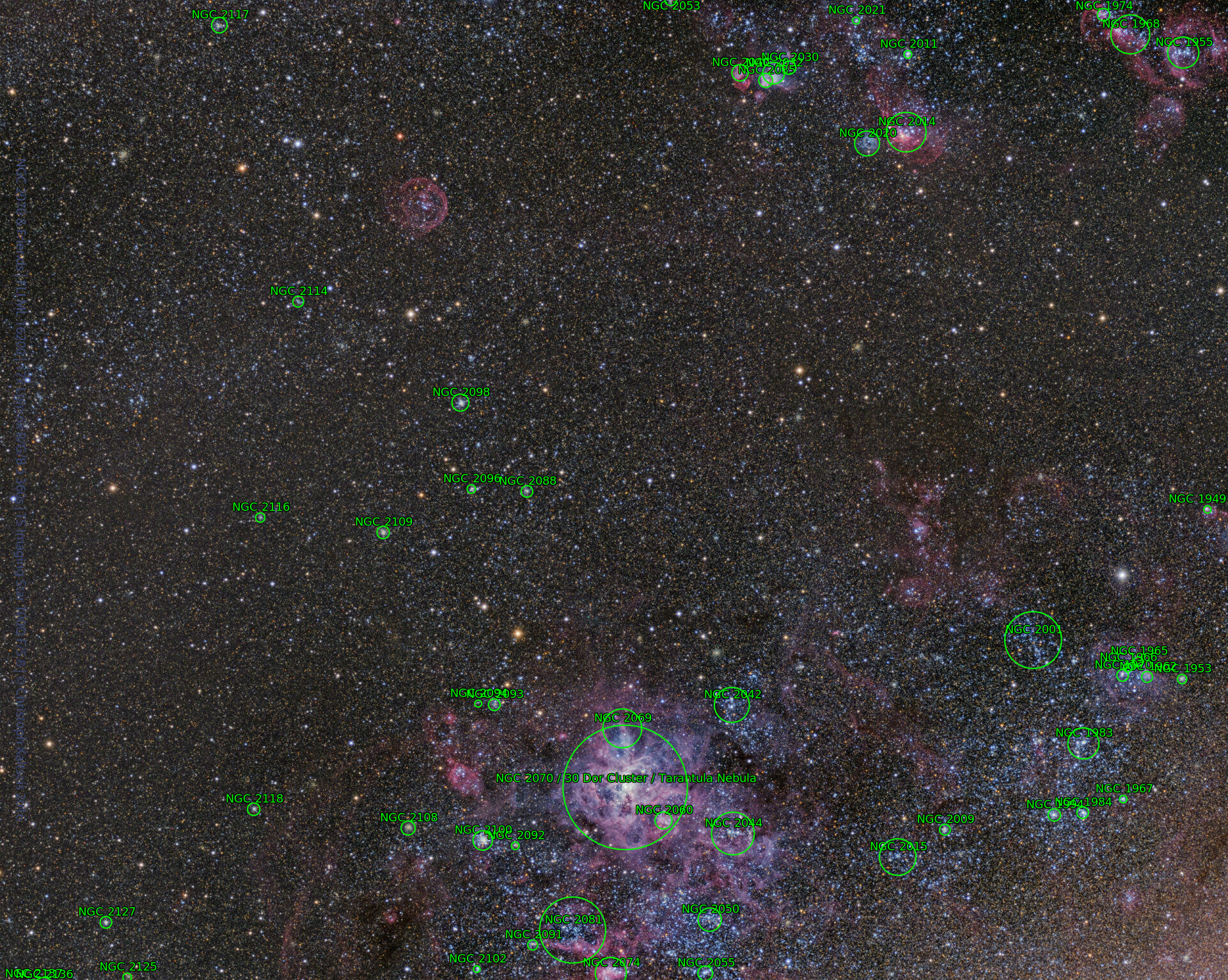 Sternkarten-Overlay (Astrometry.net)