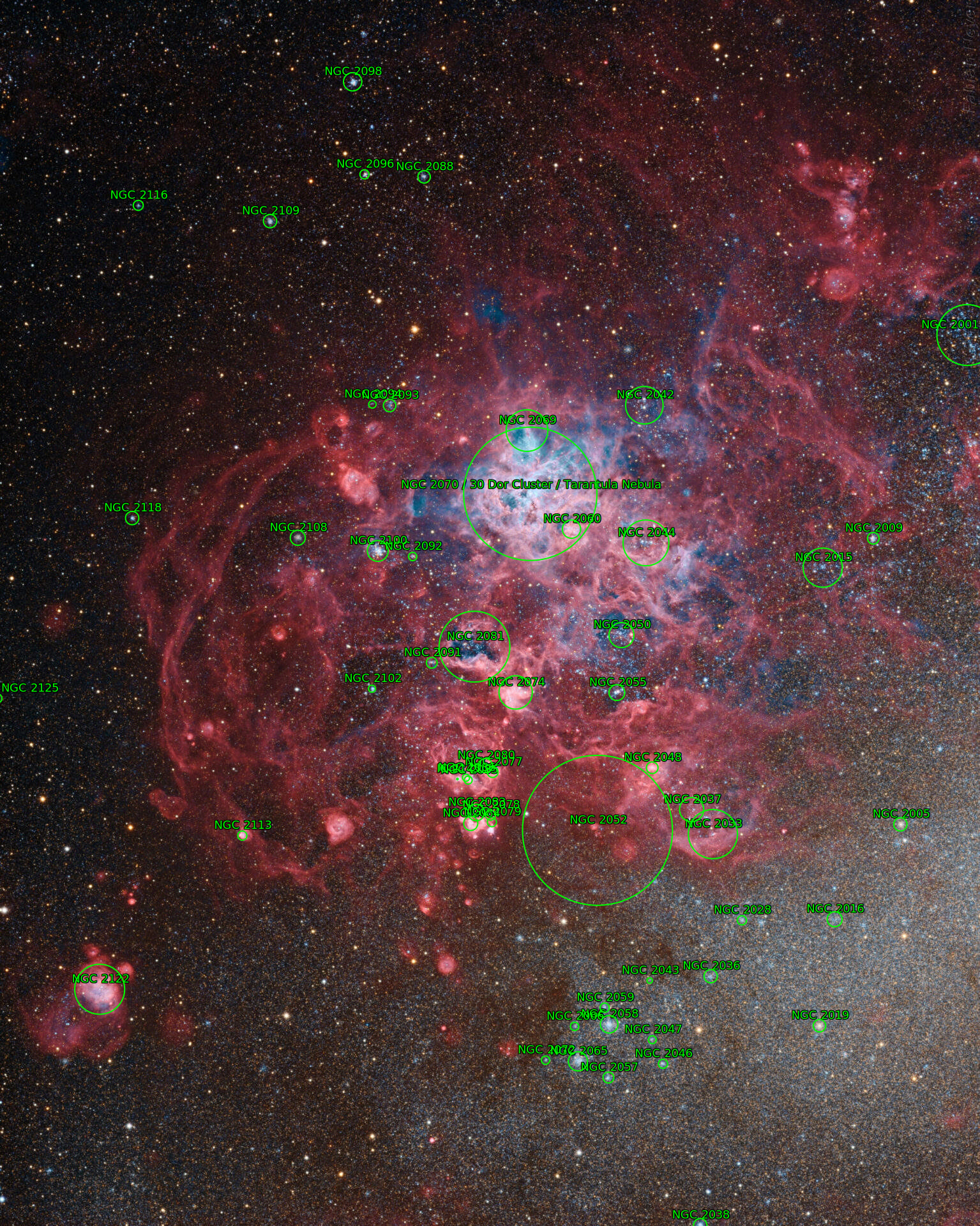 Sternkarten-Overlay (Astrometry.net)