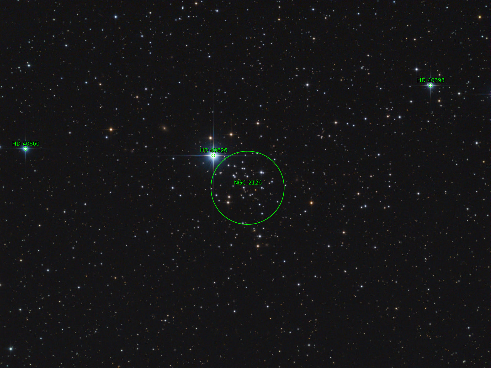 Sternkarten-Overlay (Astrometry.net)