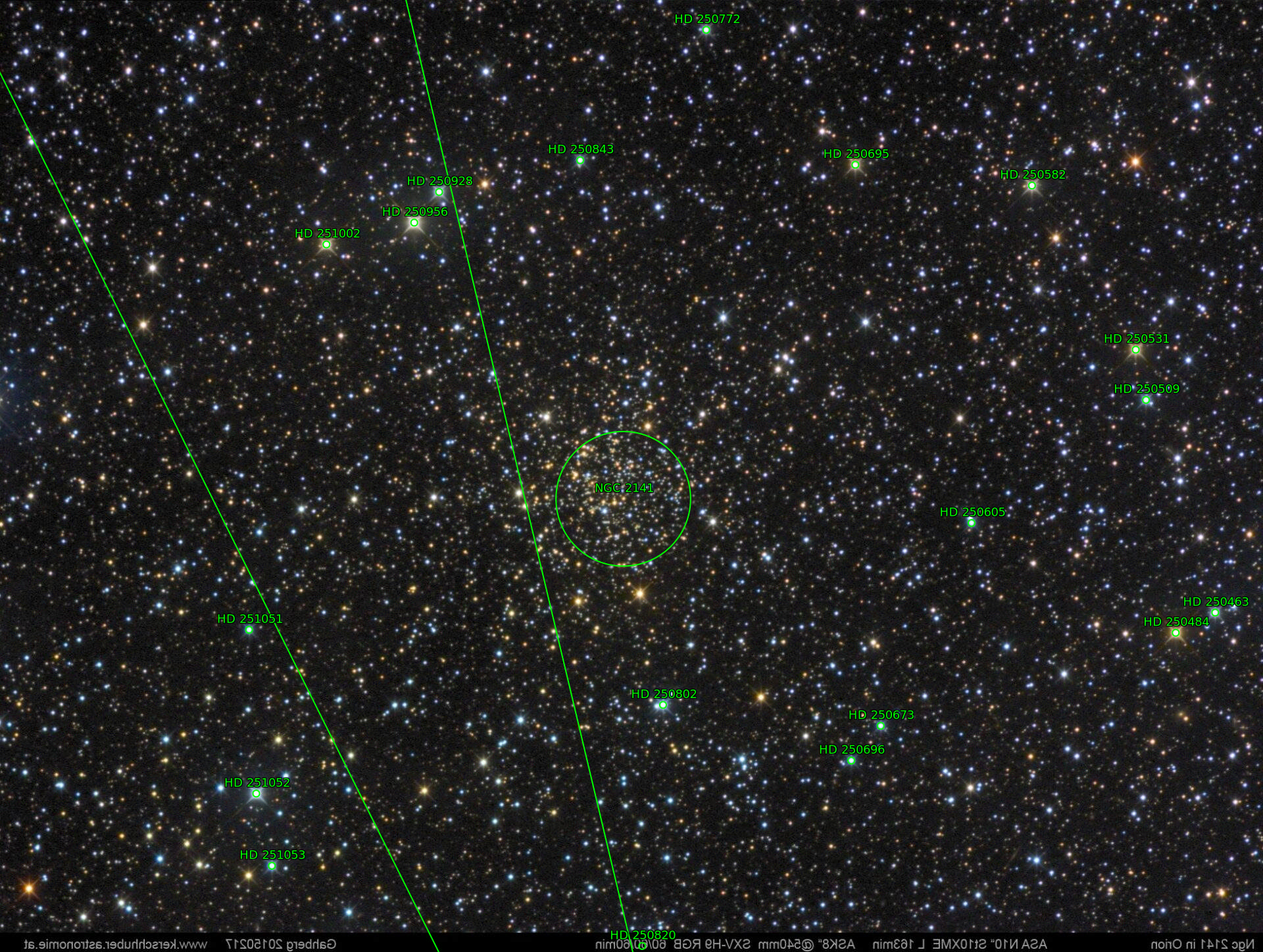Sternkarten-Overlay (Astrometry.net)