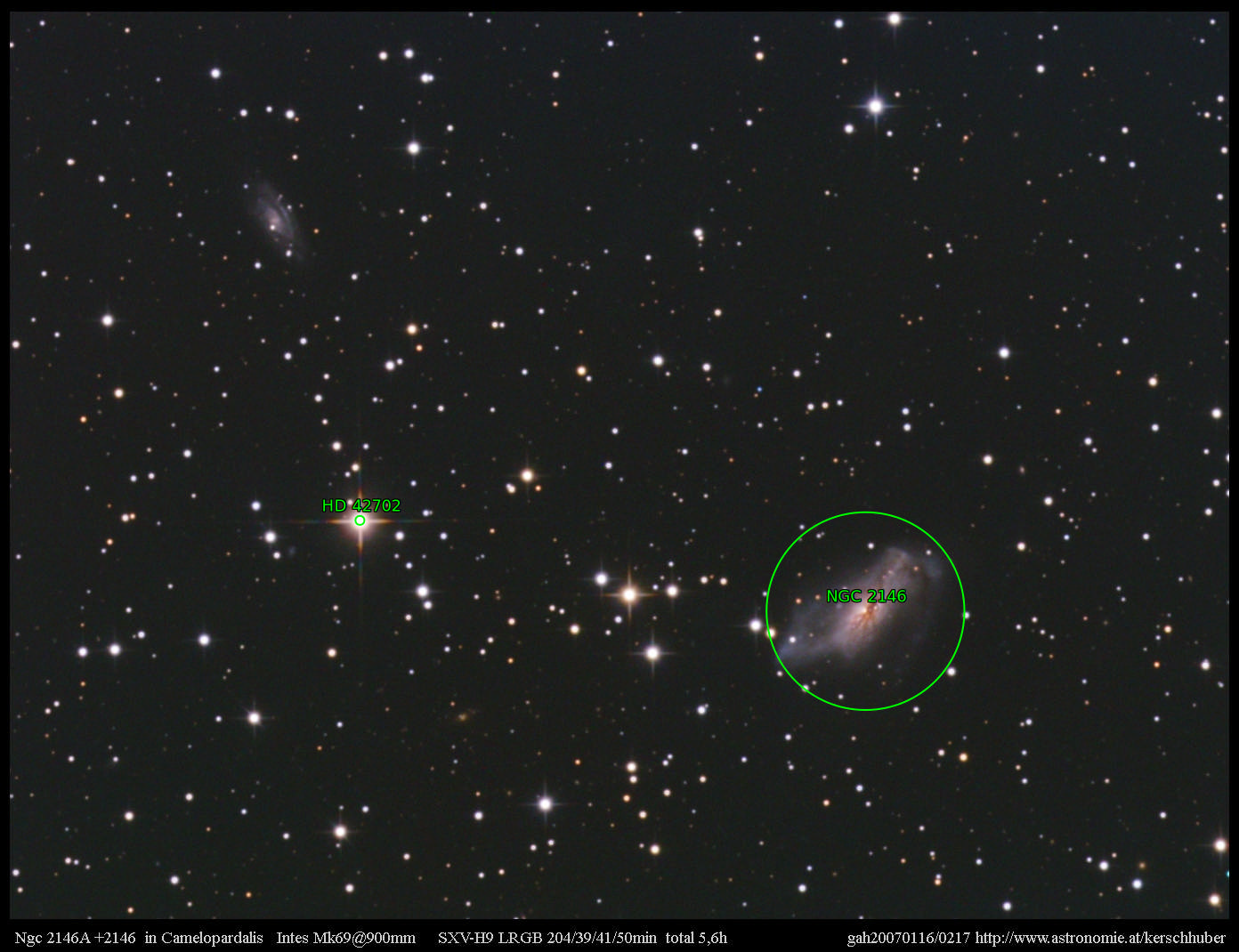 Sternkarten-Overlay (Astrometry.net)